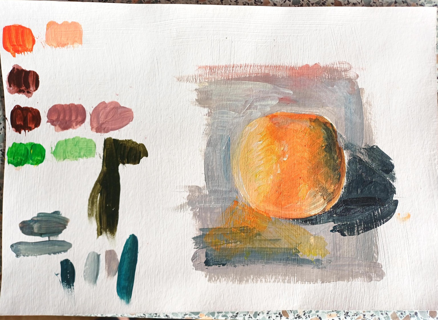 My First Acrylic Experience - image 2 - student project