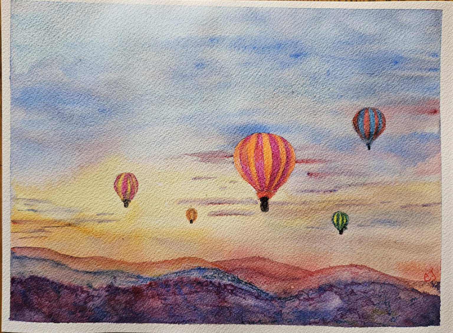 Hot air balloons. - image 1 - student project