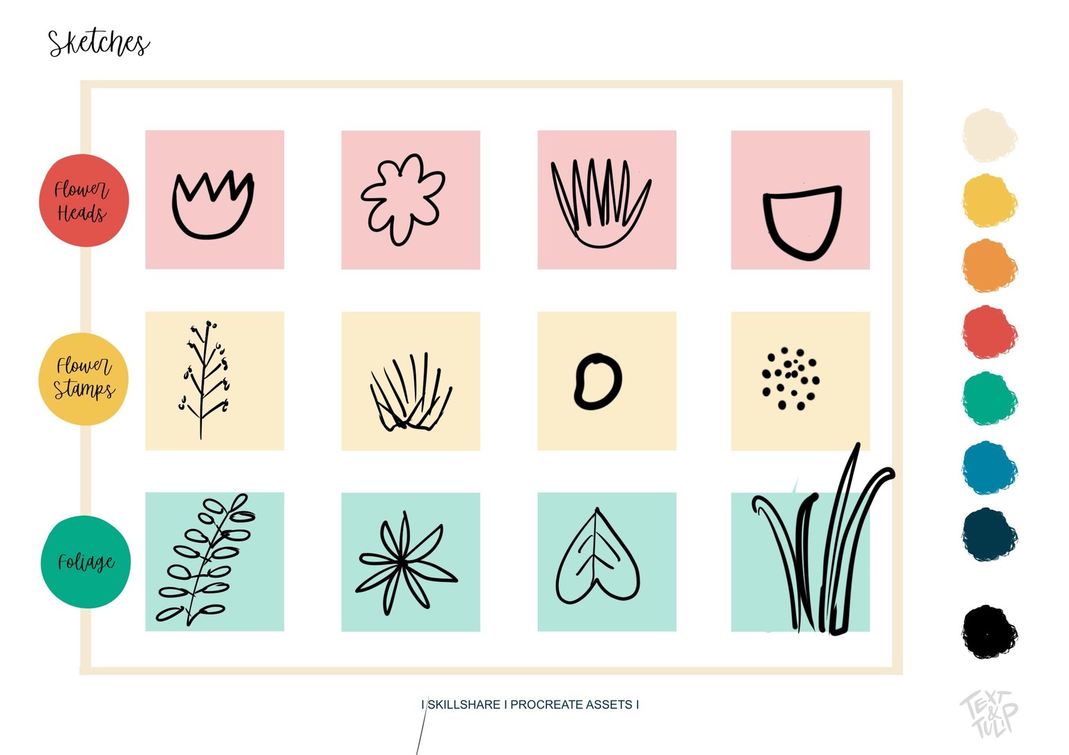 Plant stamps - image 1 - student project