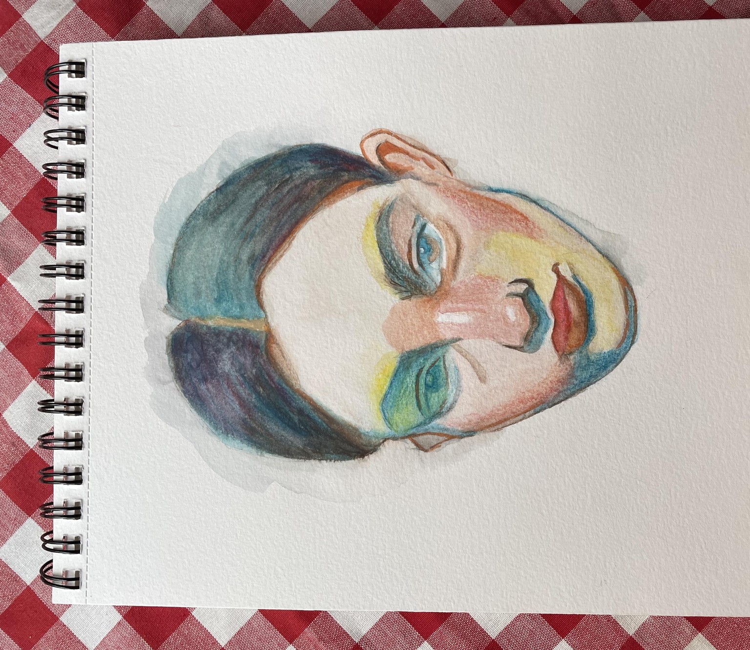 Initial sketch and final project - image 2 - student project