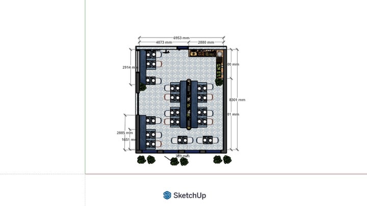 Restaurant Model - image 2 - student project