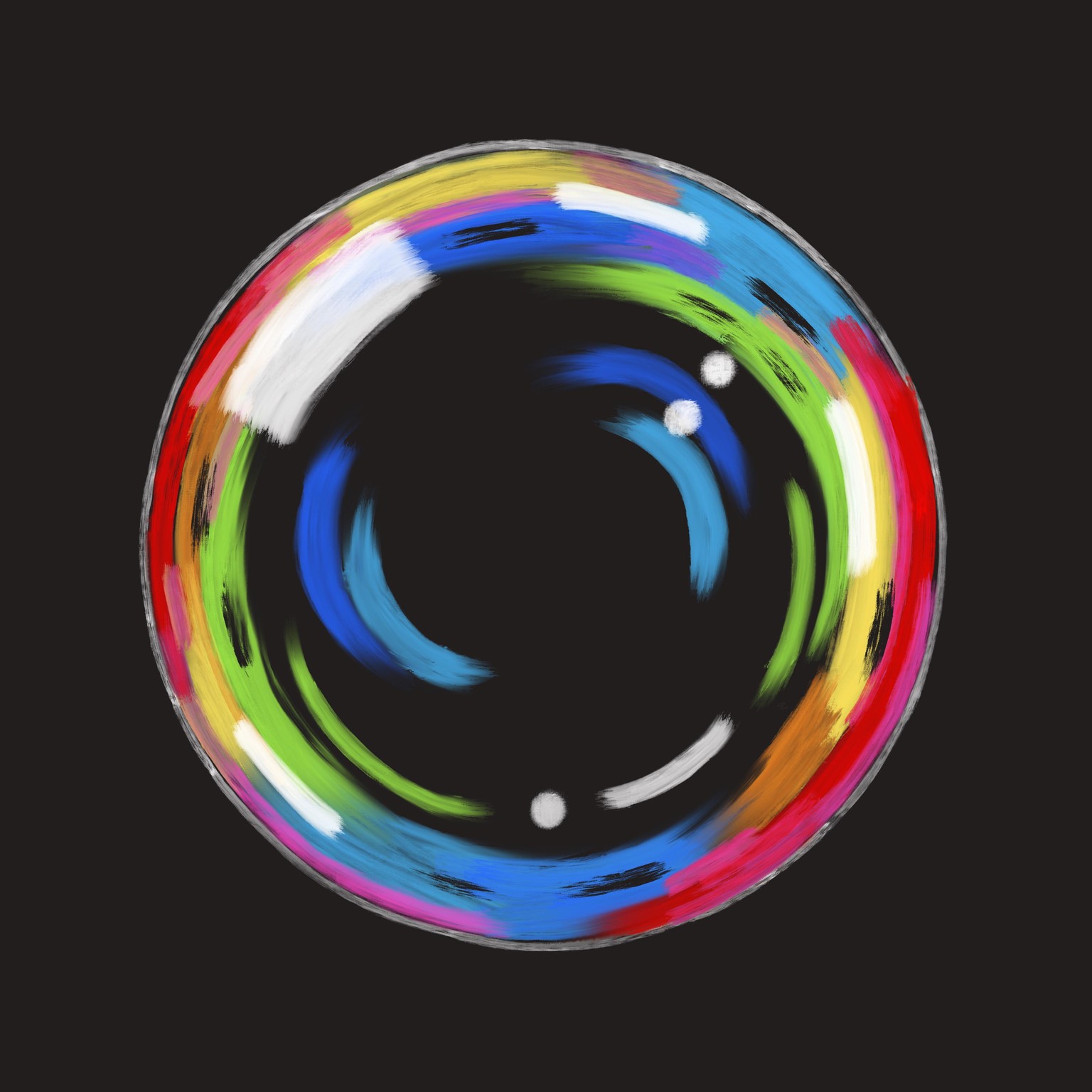 Painting bubbles - image 4 - student project