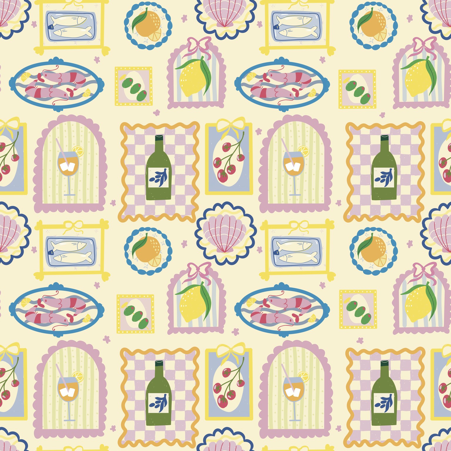 Mediterranean Pattern - image 1 - student project