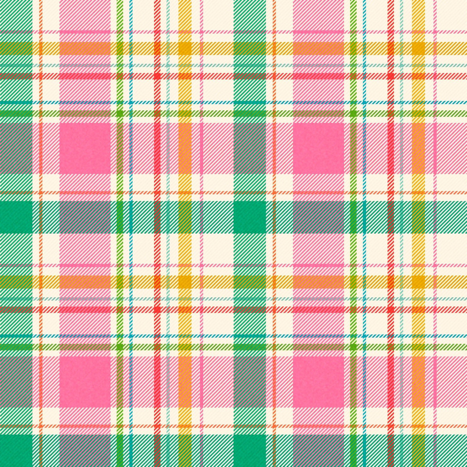 Plaid pattern with a twill weave effect - image 1 - student project