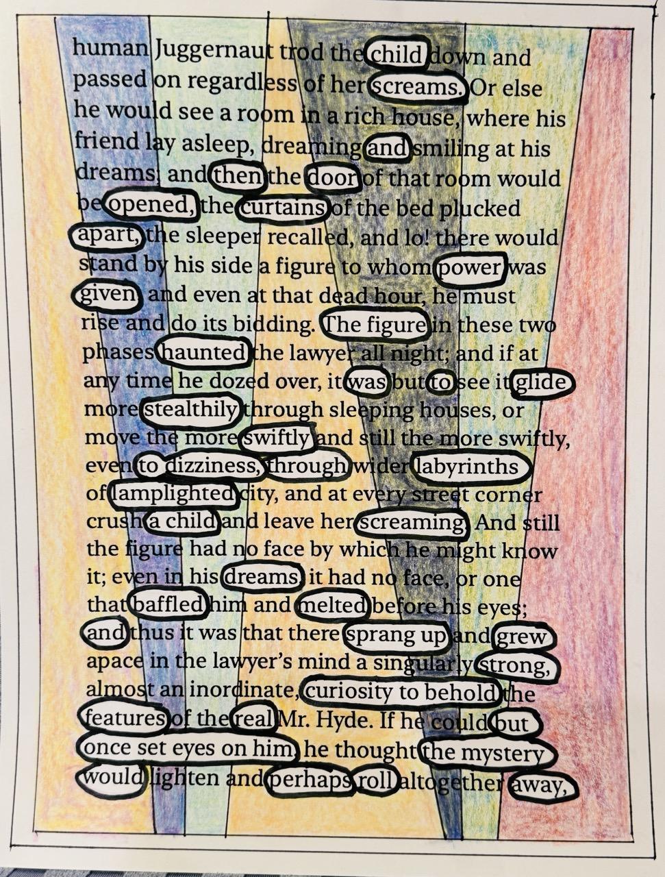 A Literary Adventure with Art Added Neurographic - image 2 - student project