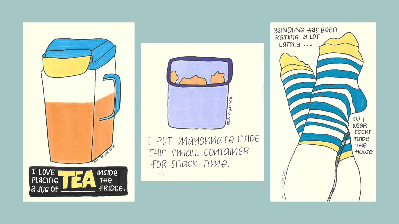 28 days of illustrated journaling - image 11 - student project