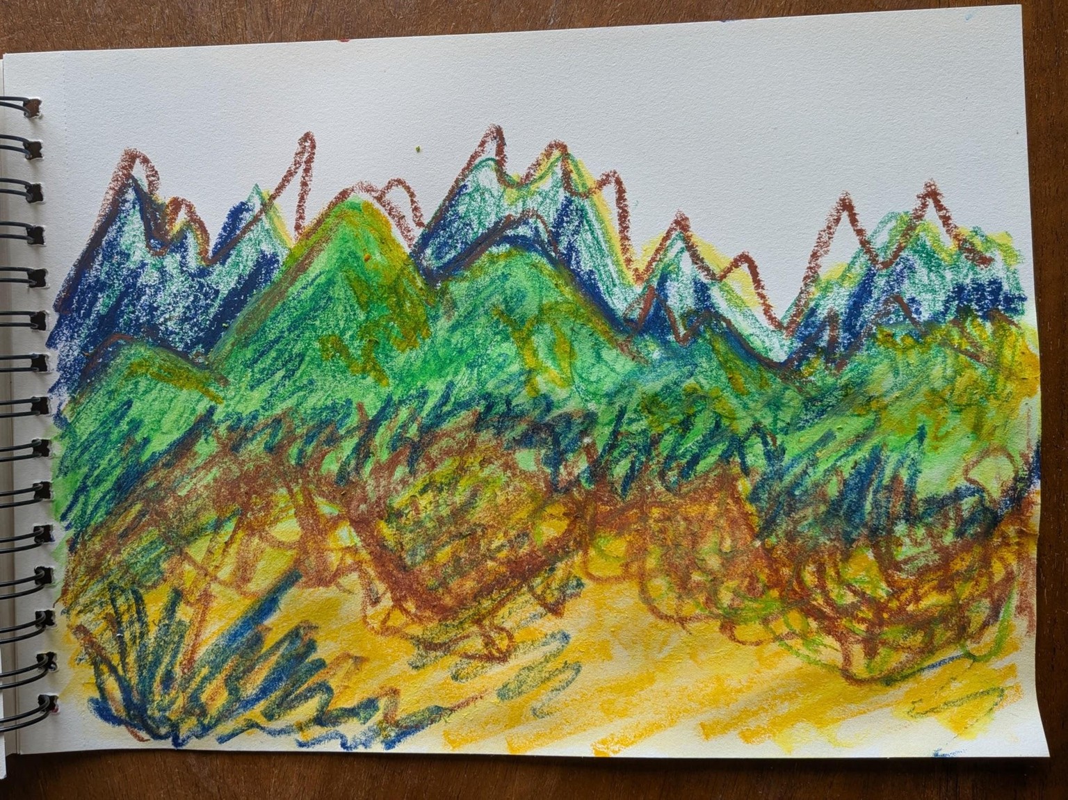 Boldness with oil pastels - image 4 - student project