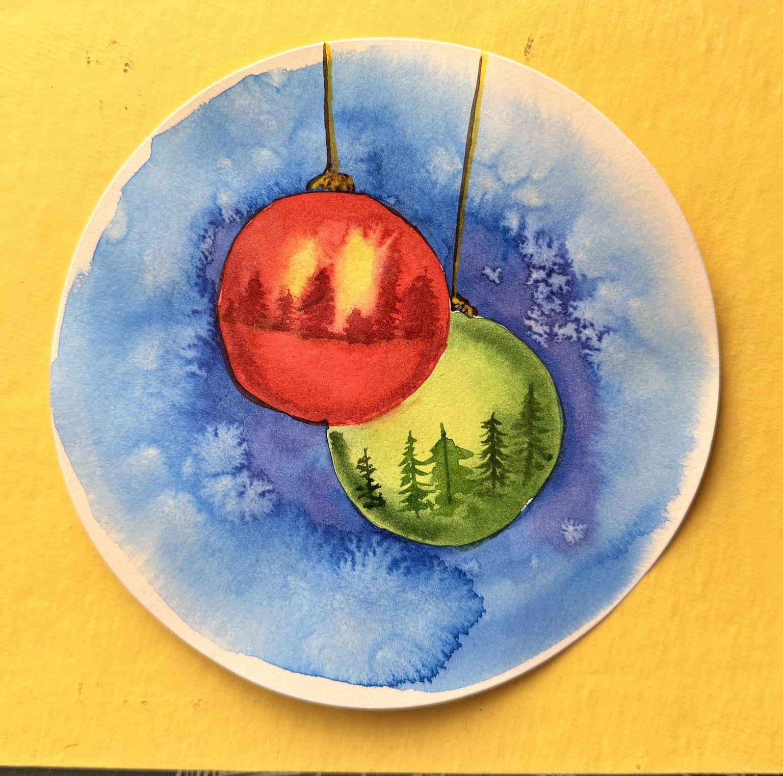 Holiday ornaments - image 4 - student project