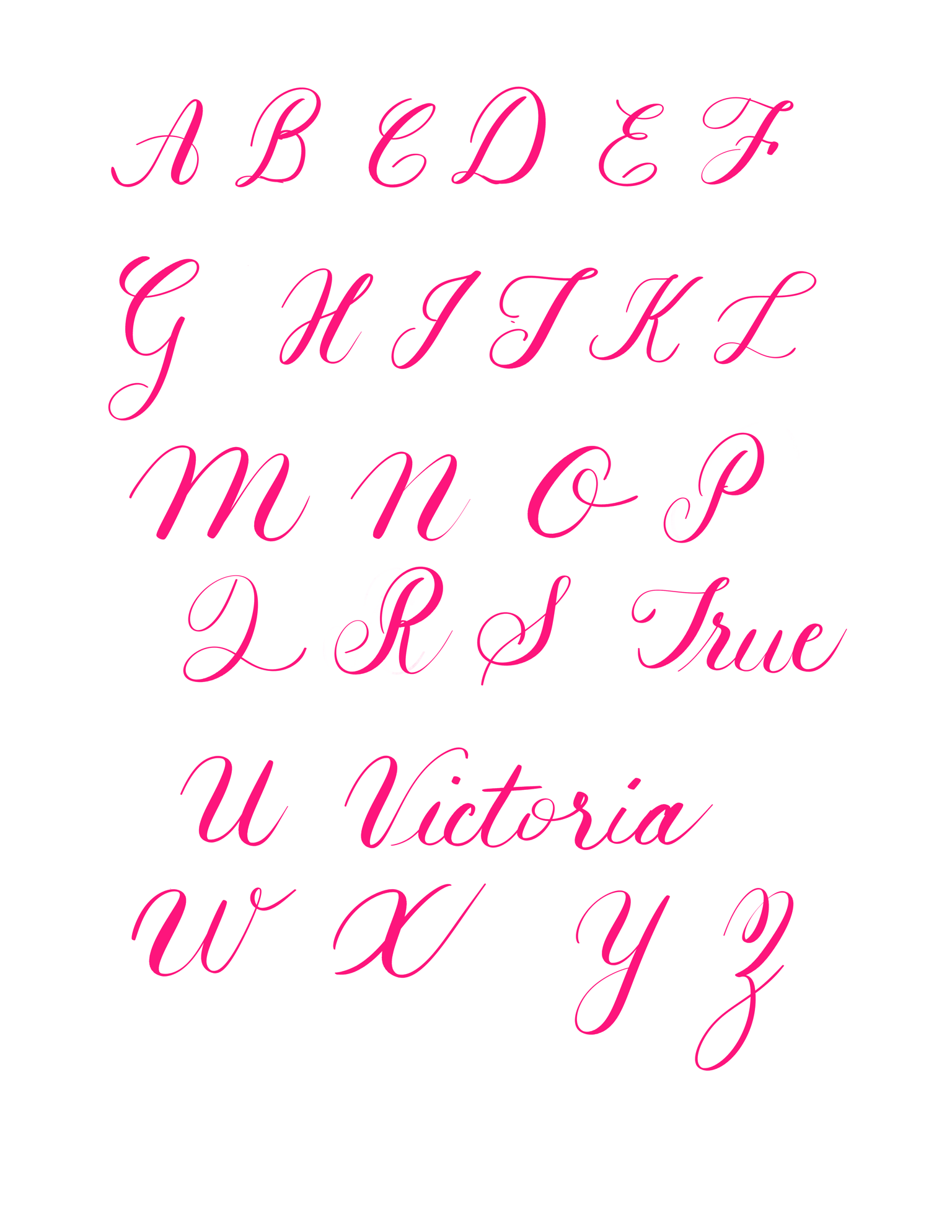 Brush Lettering in Procreate for Beginners - image 1 - student project