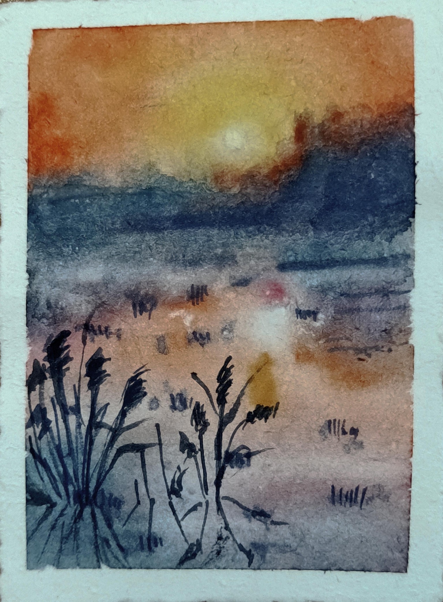 Blue-Pink Sunset - image 1 - student project