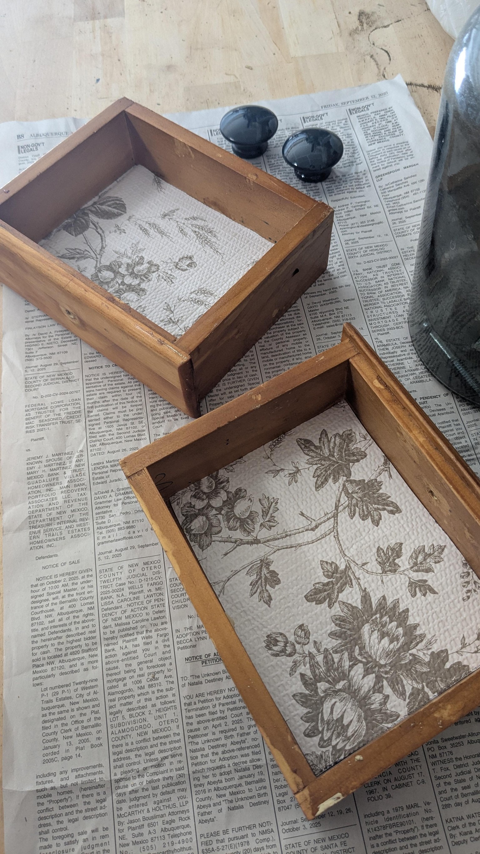 This was my first refurbishing piece - image 2 - student project