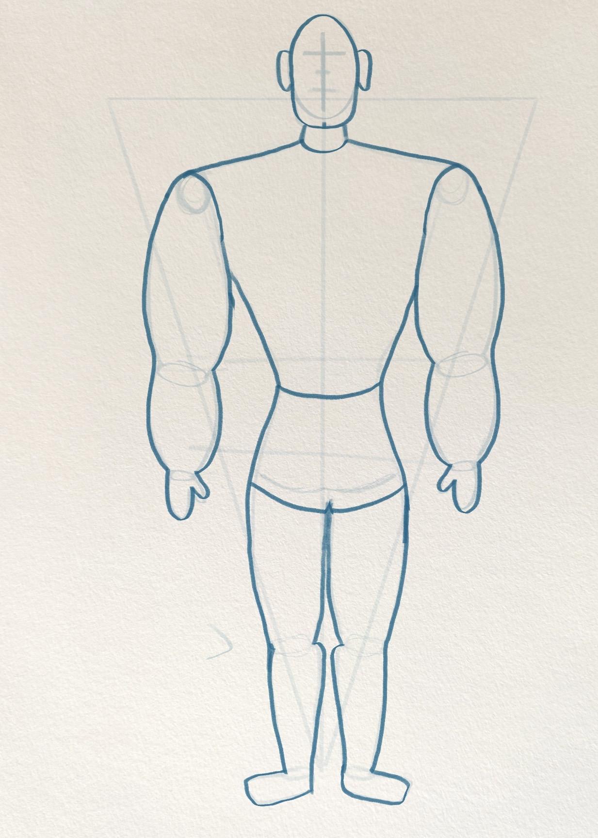 Human body practice - image 2 - student project