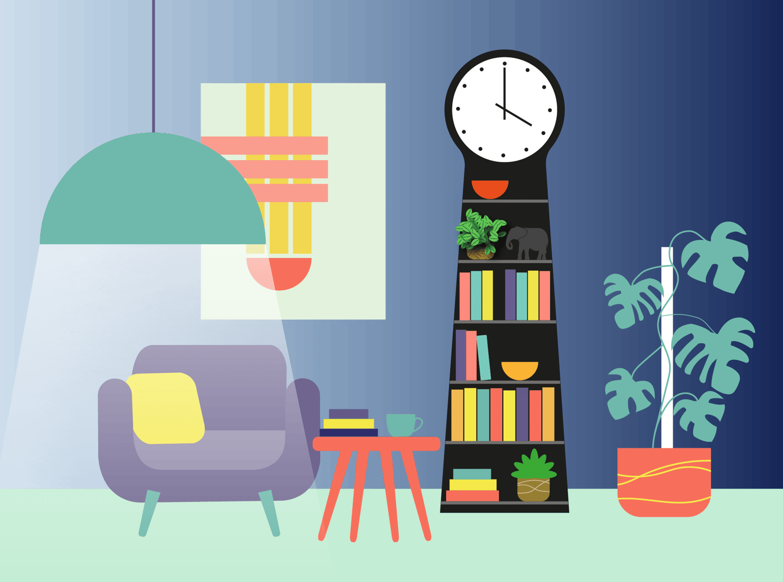 Full Room in Illustrator - image 1 - student project