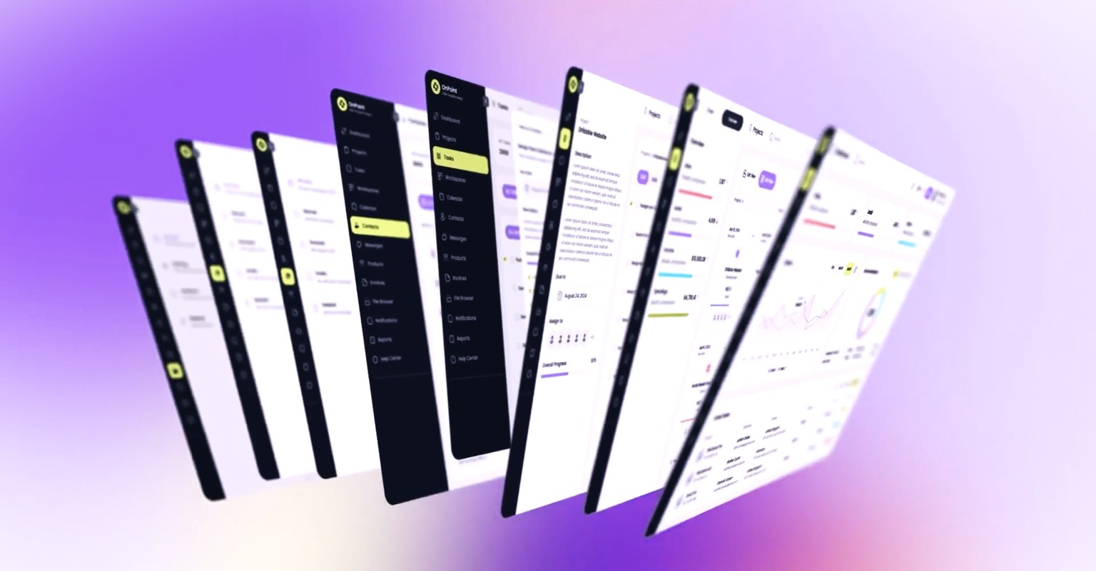 SaaS Explainer UI Animation - image 1 - student project