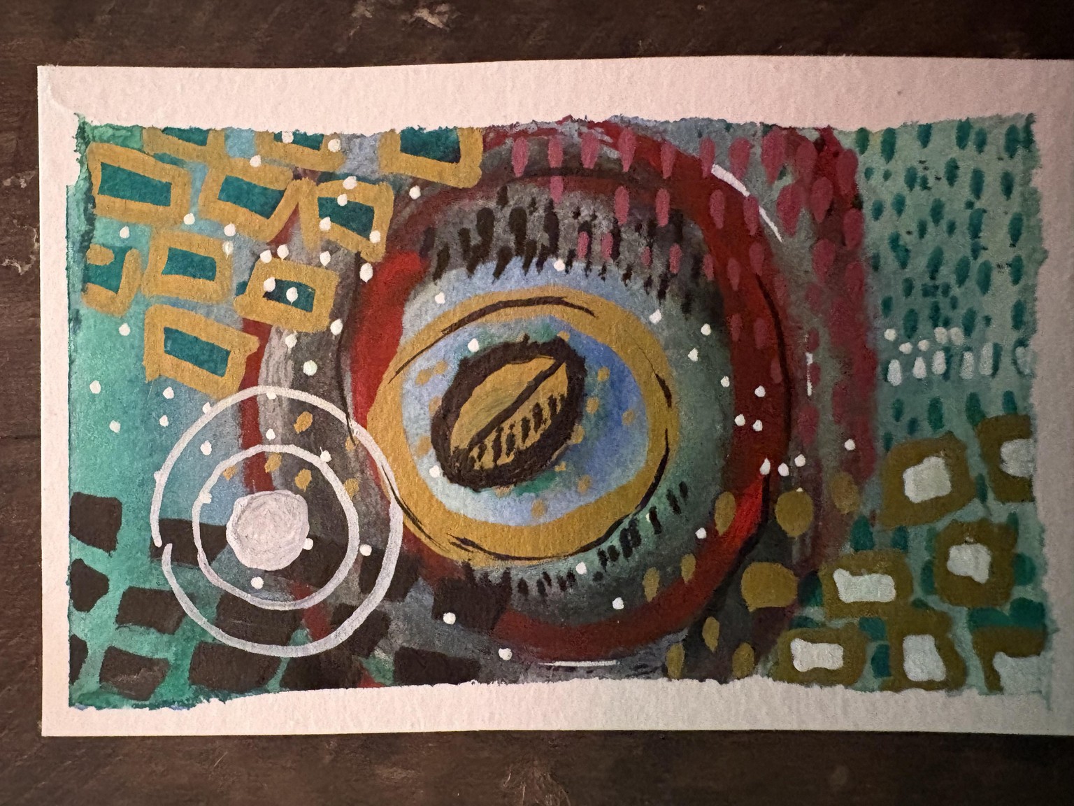 Kadinsky inspired circles - image 1 - student project