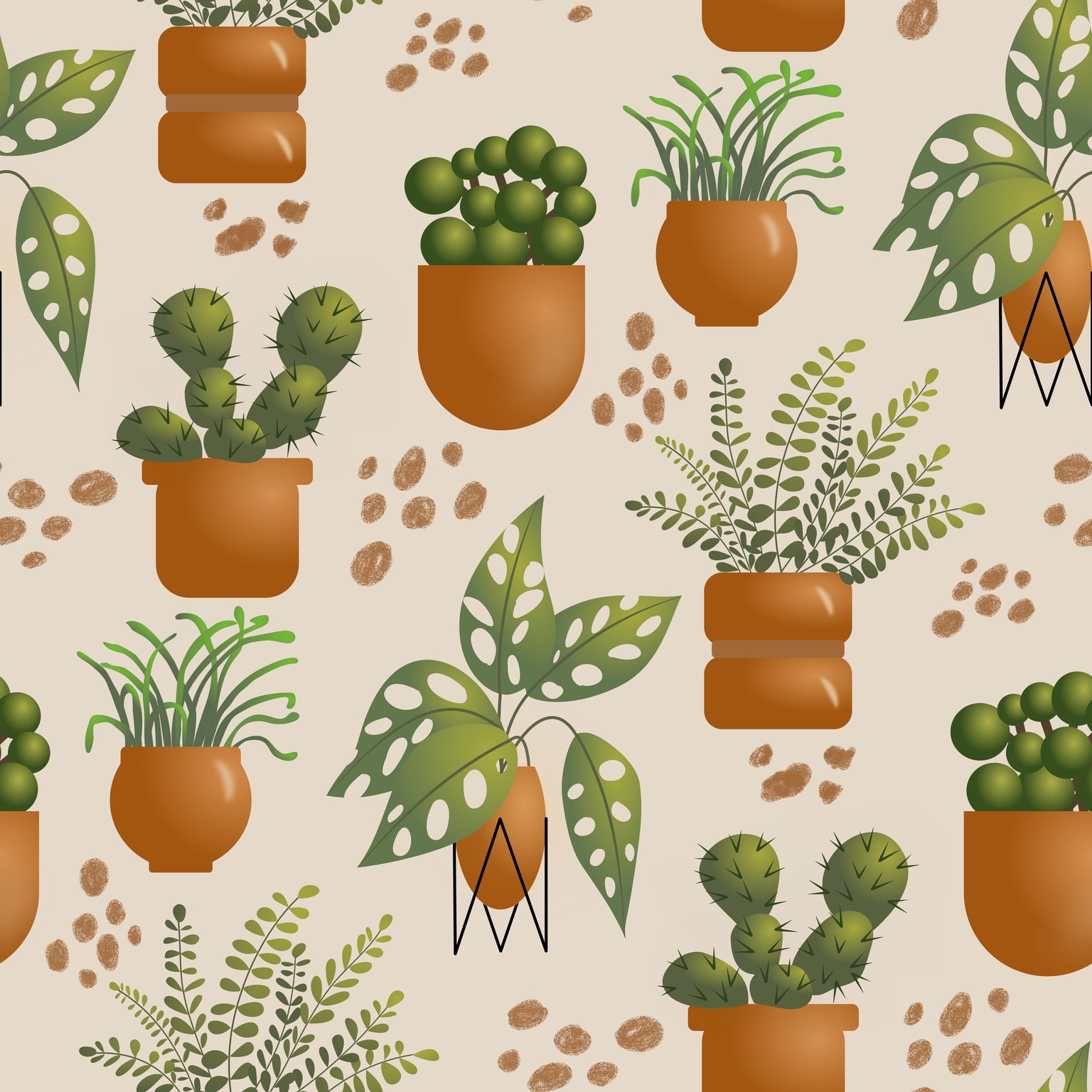 First digital pattern with Affinity Designer - image 1 - student project