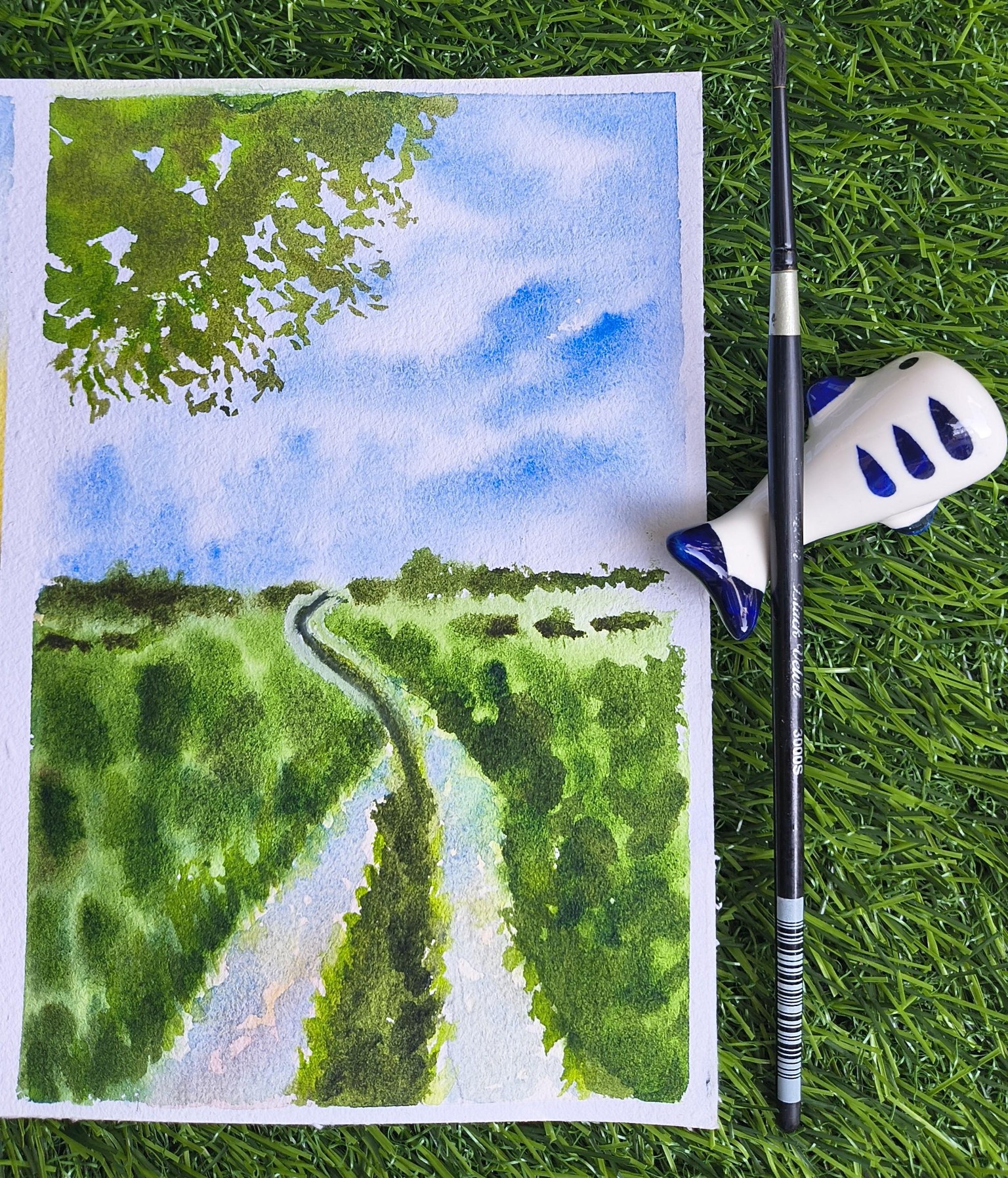 Mini Landscapes with Raniya - image 2 - student project