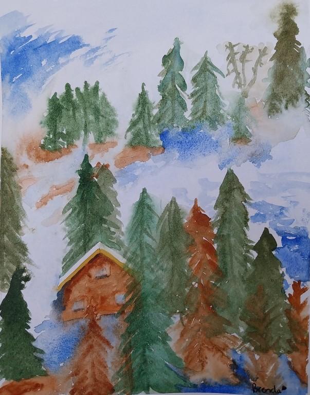 30 days European Landscapes in Watercolour - image 2 - student project