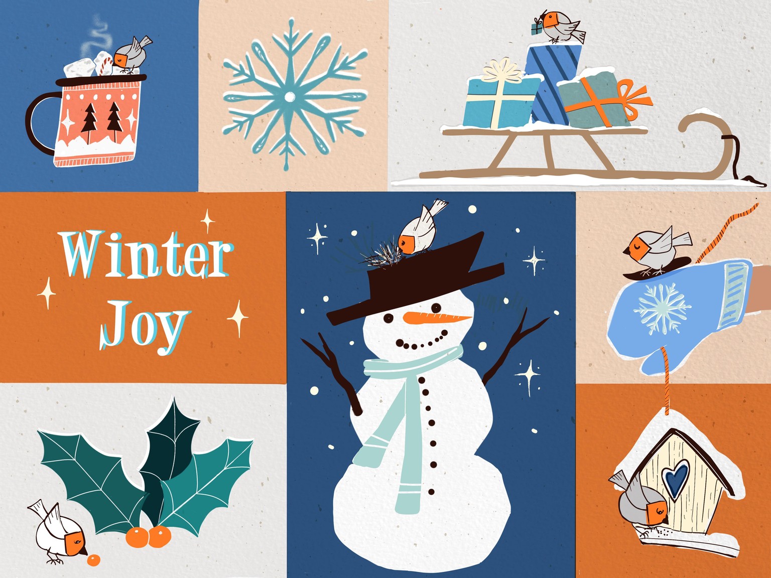 Peace on earth and Winterjoy ☃️❄️ - image 3 - student project