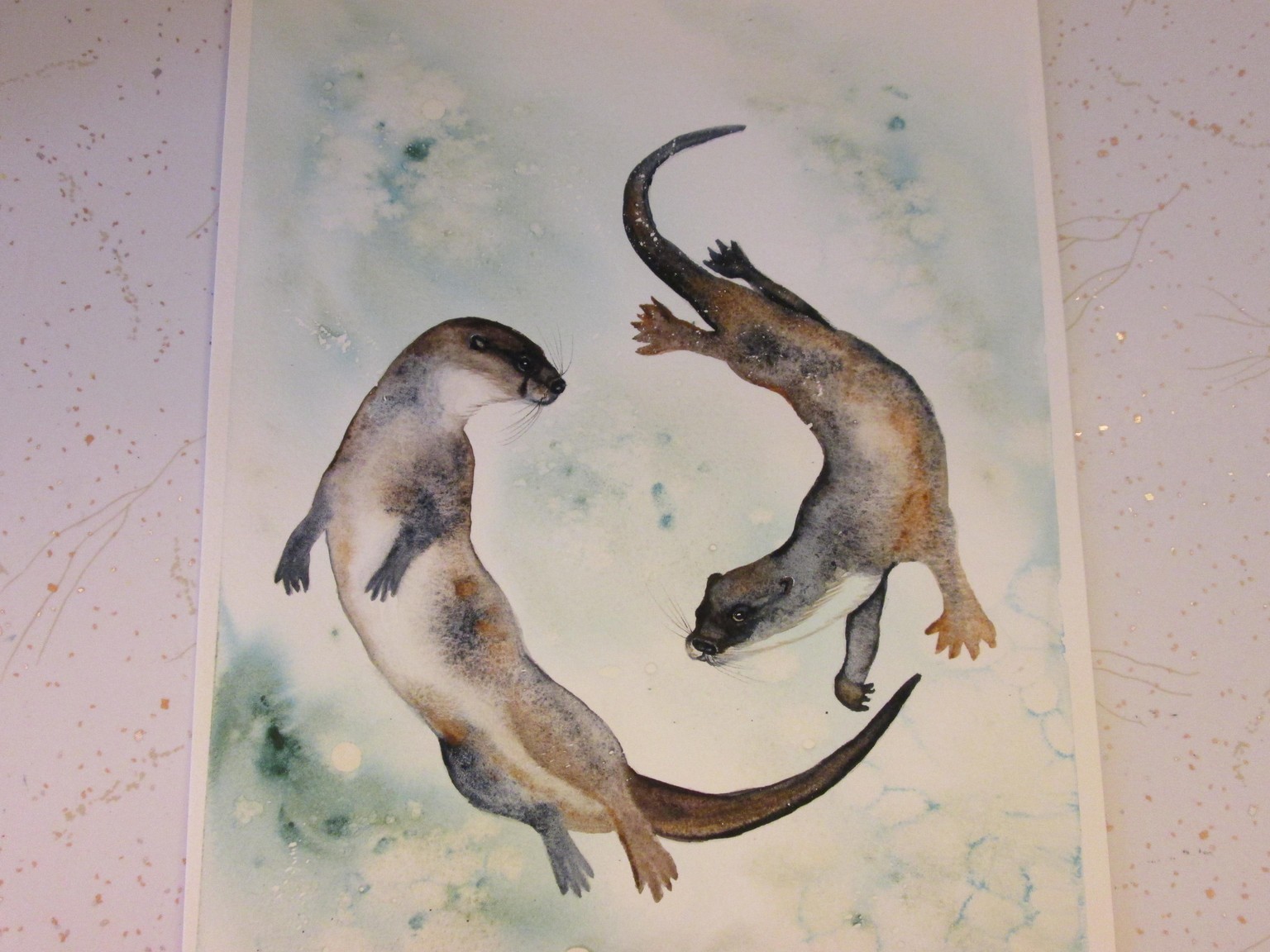 Otters with Jane Davies - image 1 - student project