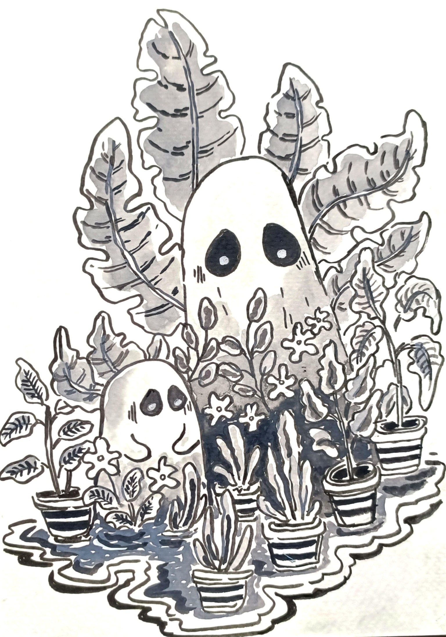 Monochrome Ghosts - image 4 - student project