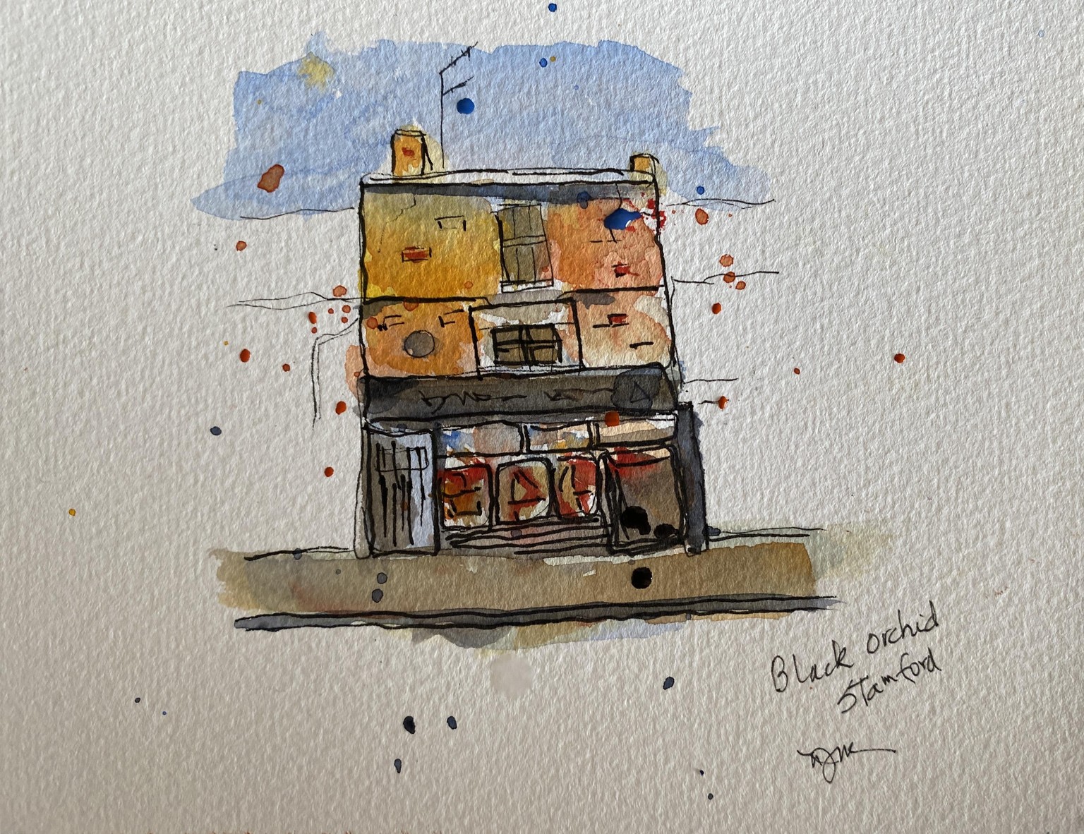 Urban Sketching -First Attempts - image 2 - student project