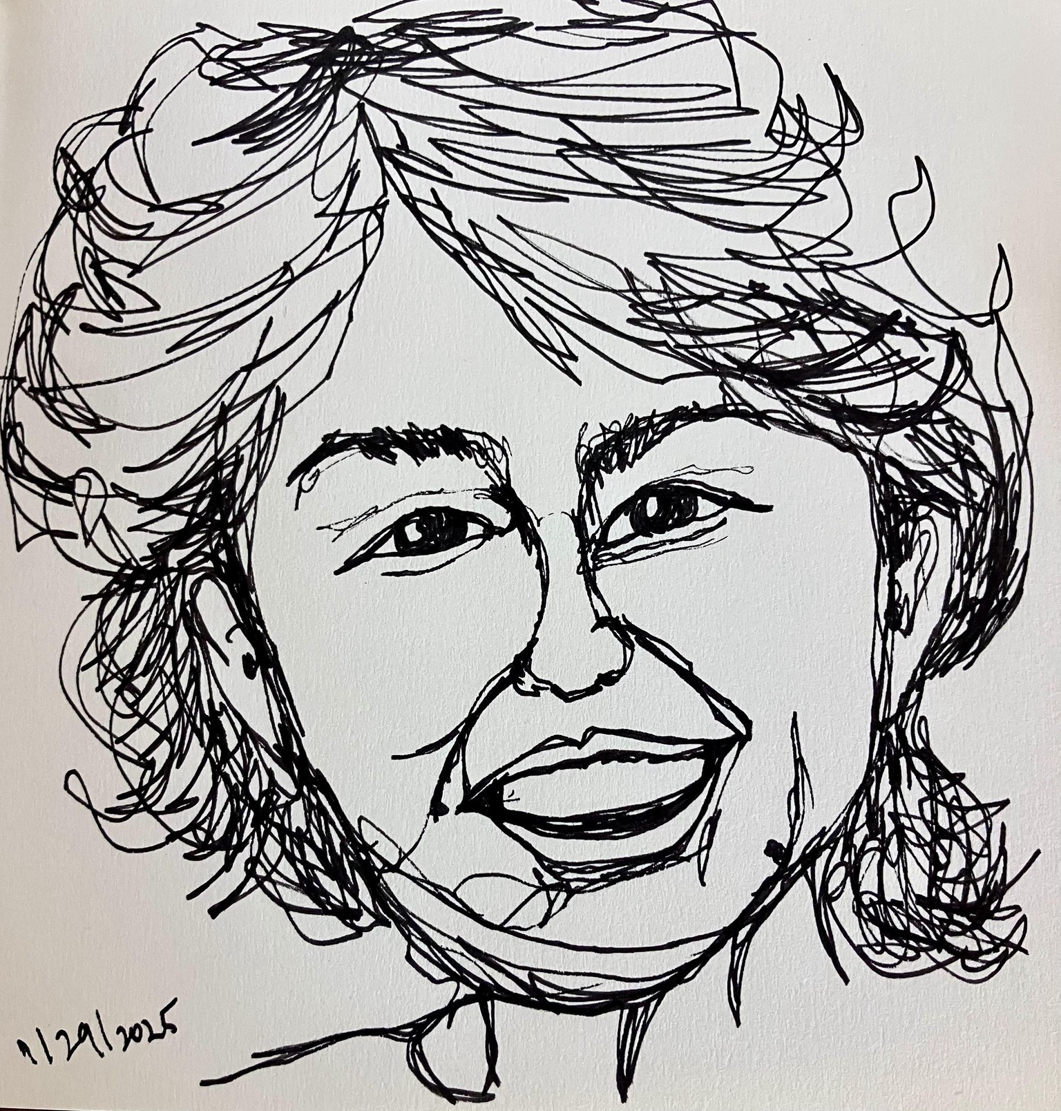 No Effort People Sketches - image 7 - student project