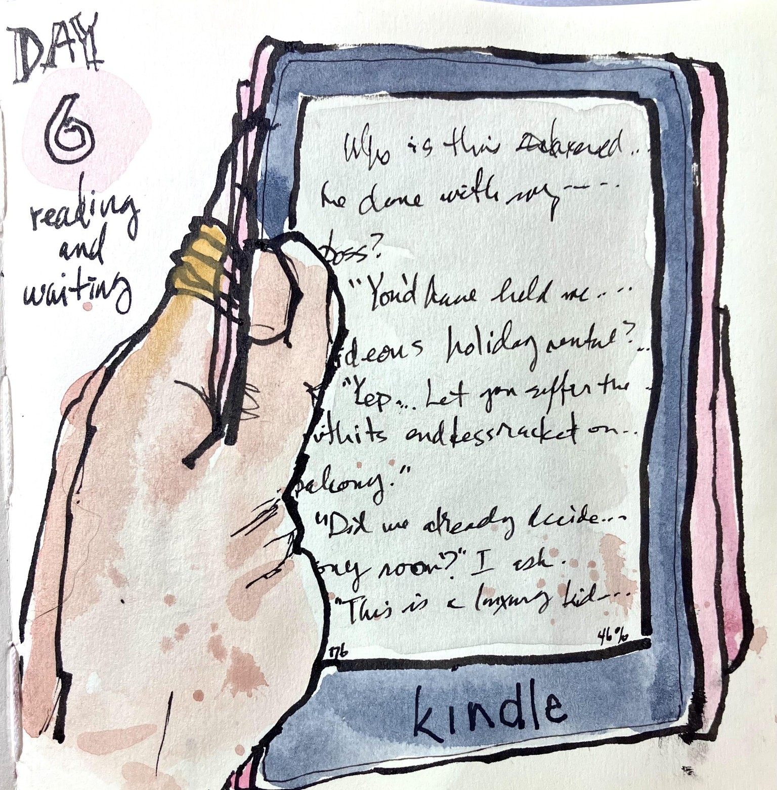 My 7 Day pocket pages challenges - image 6 - student project