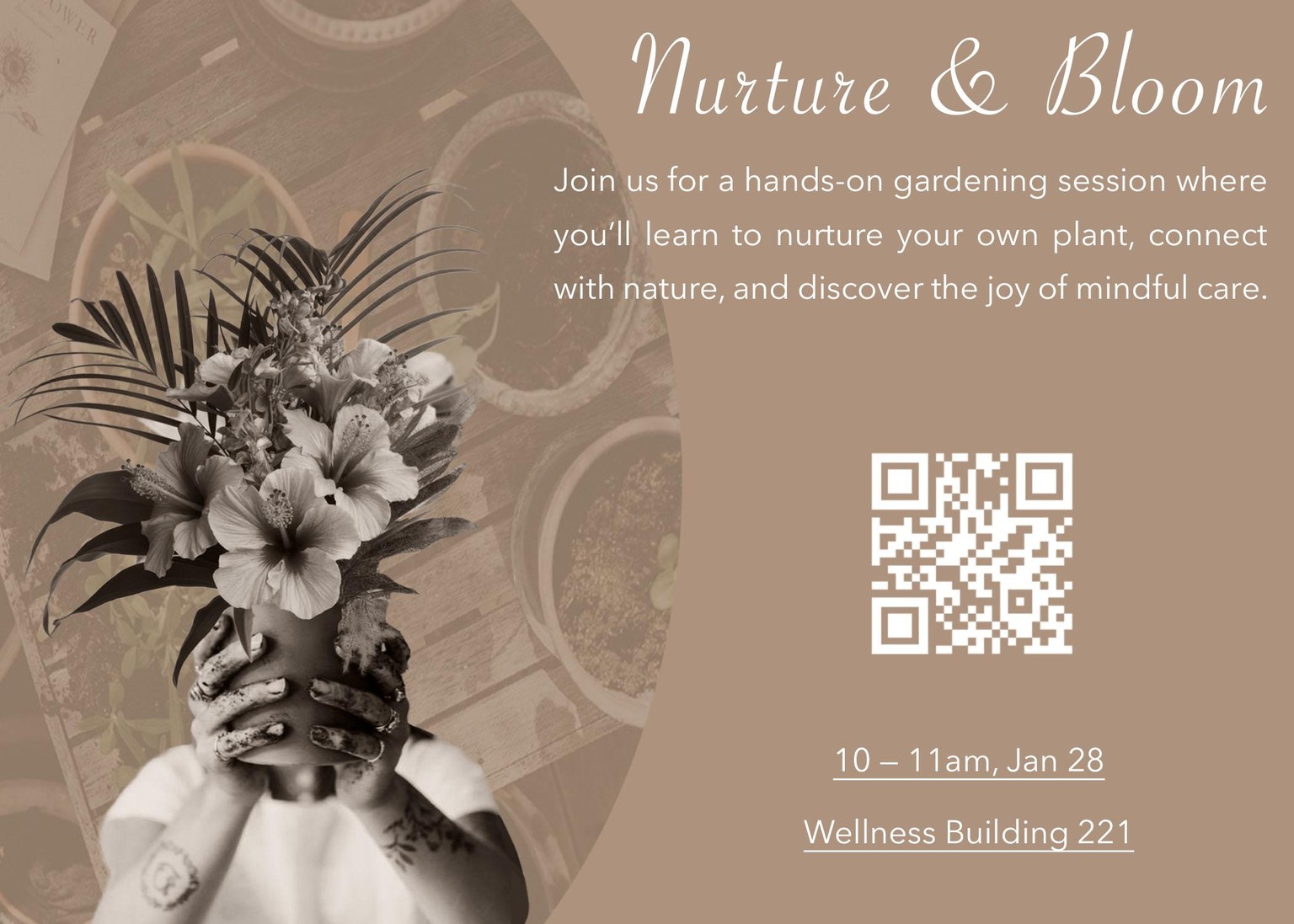 Gardening Class postcard - image 1 - student project