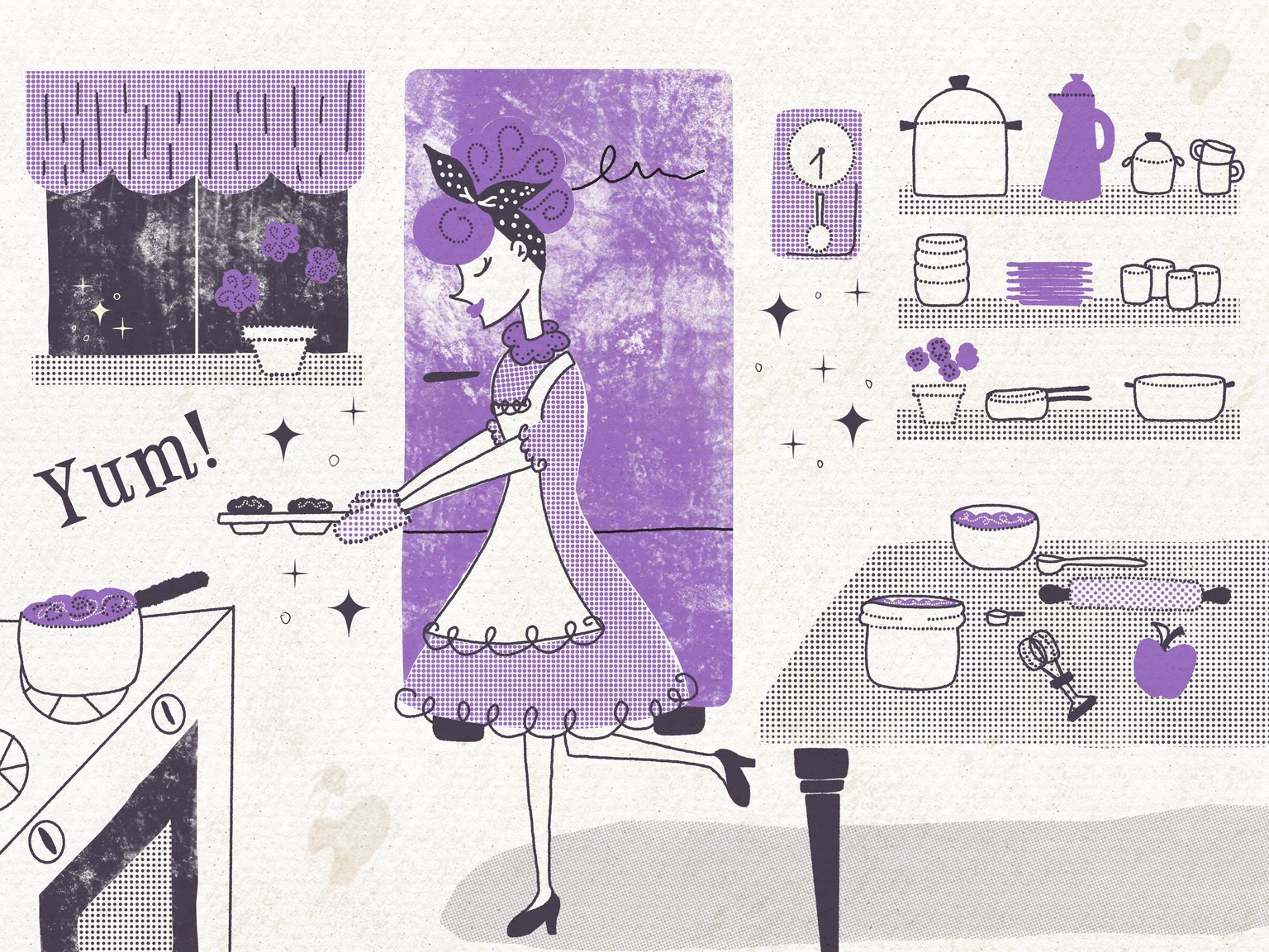 Mid-Century Illustration - image 1 - student project