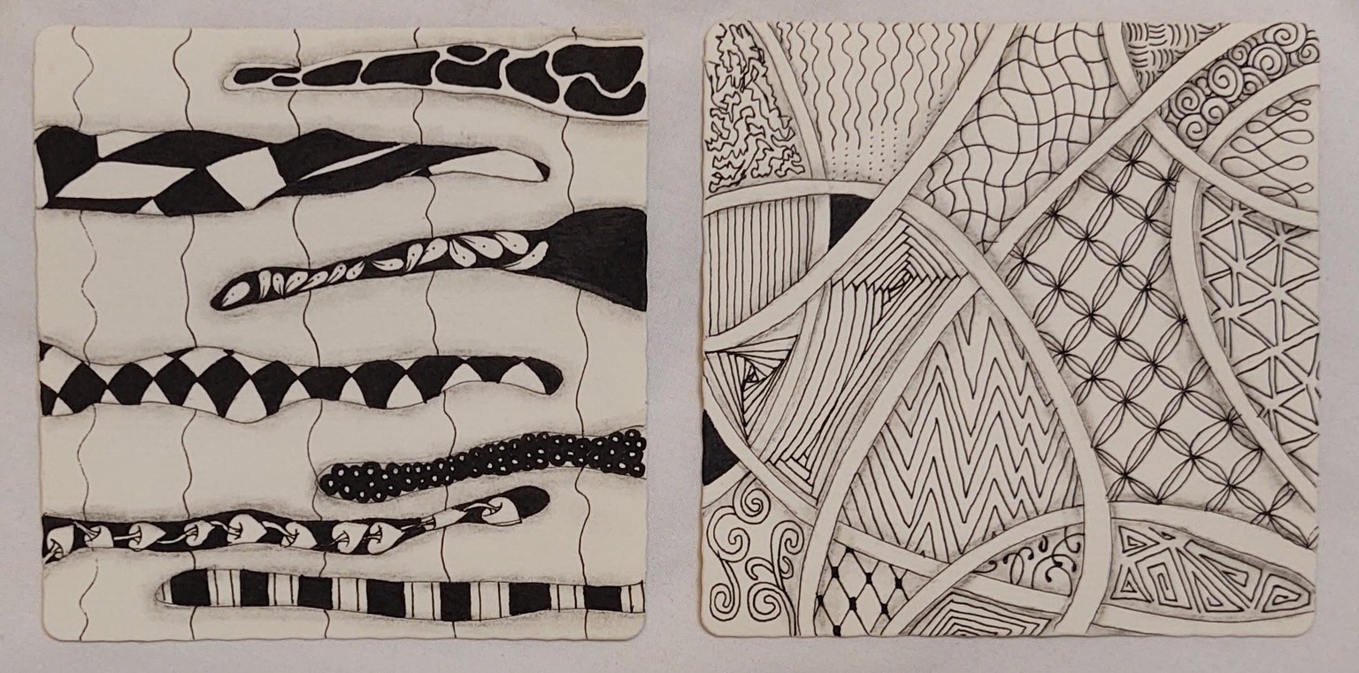 ZenDoodle and Zentangle Art - image 16 - student project