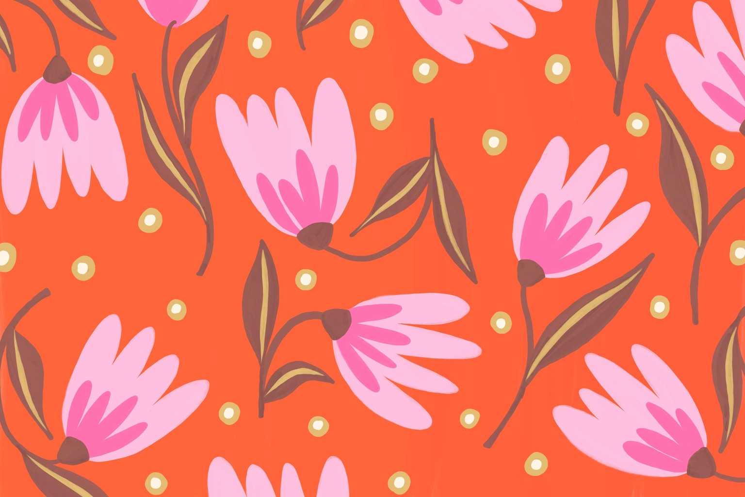 14 Acrylic Marker Florals - image 13 - student project