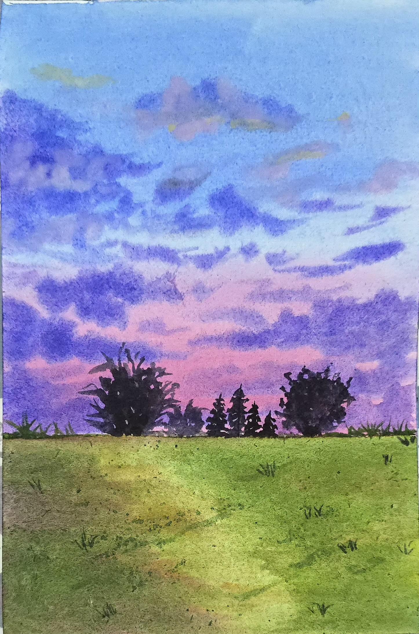 30 days of Unwinding with watercolour - image 13 - student project