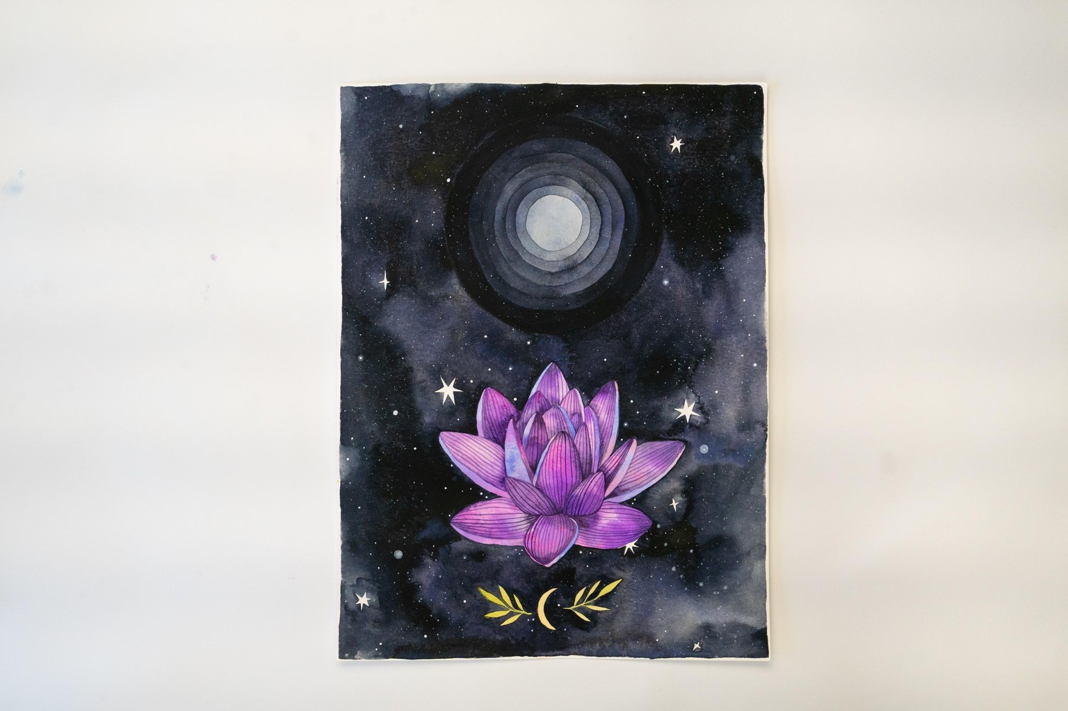 Sample Project: Watercolor + Gouache + Acrylic - image 7 - student project