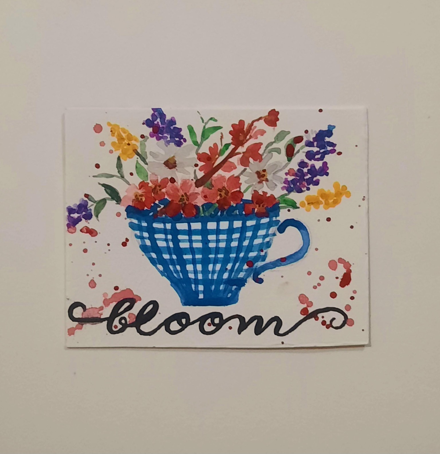 Mini floral bouquet - image 1 - student project
