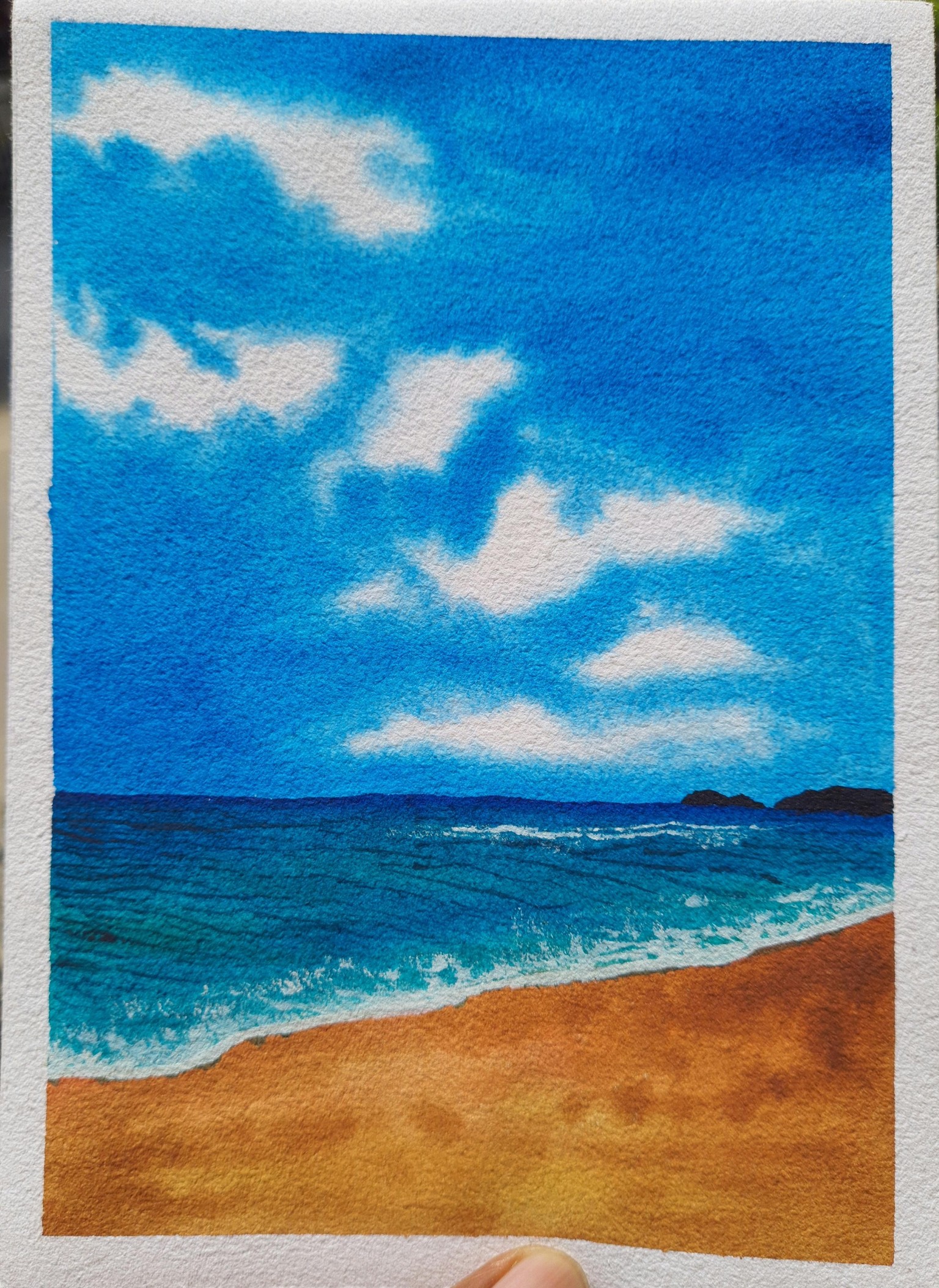 30 Days of Beautiful Watercolor Skies. . !!! - image 9 - student project