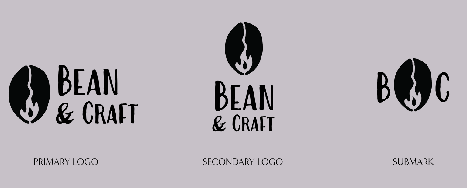 Bean & Craft Logo project - image 2 - student project