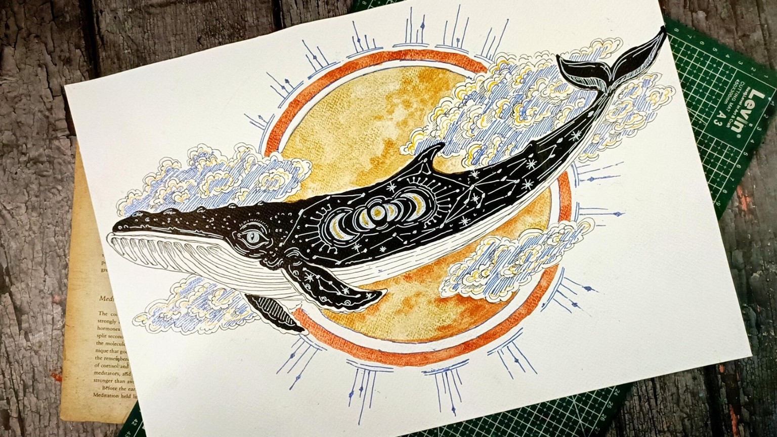 Celestial Whales - image 3 - student project