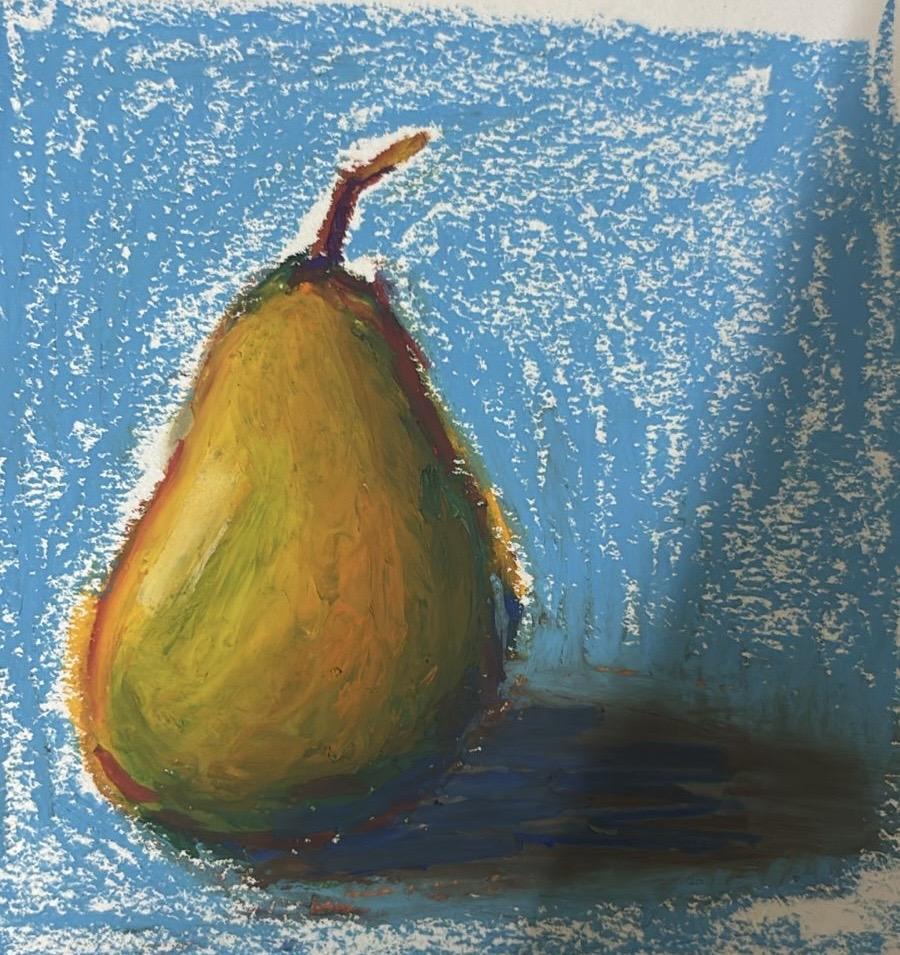 Pear-Oil Pastels - image 1 - student project