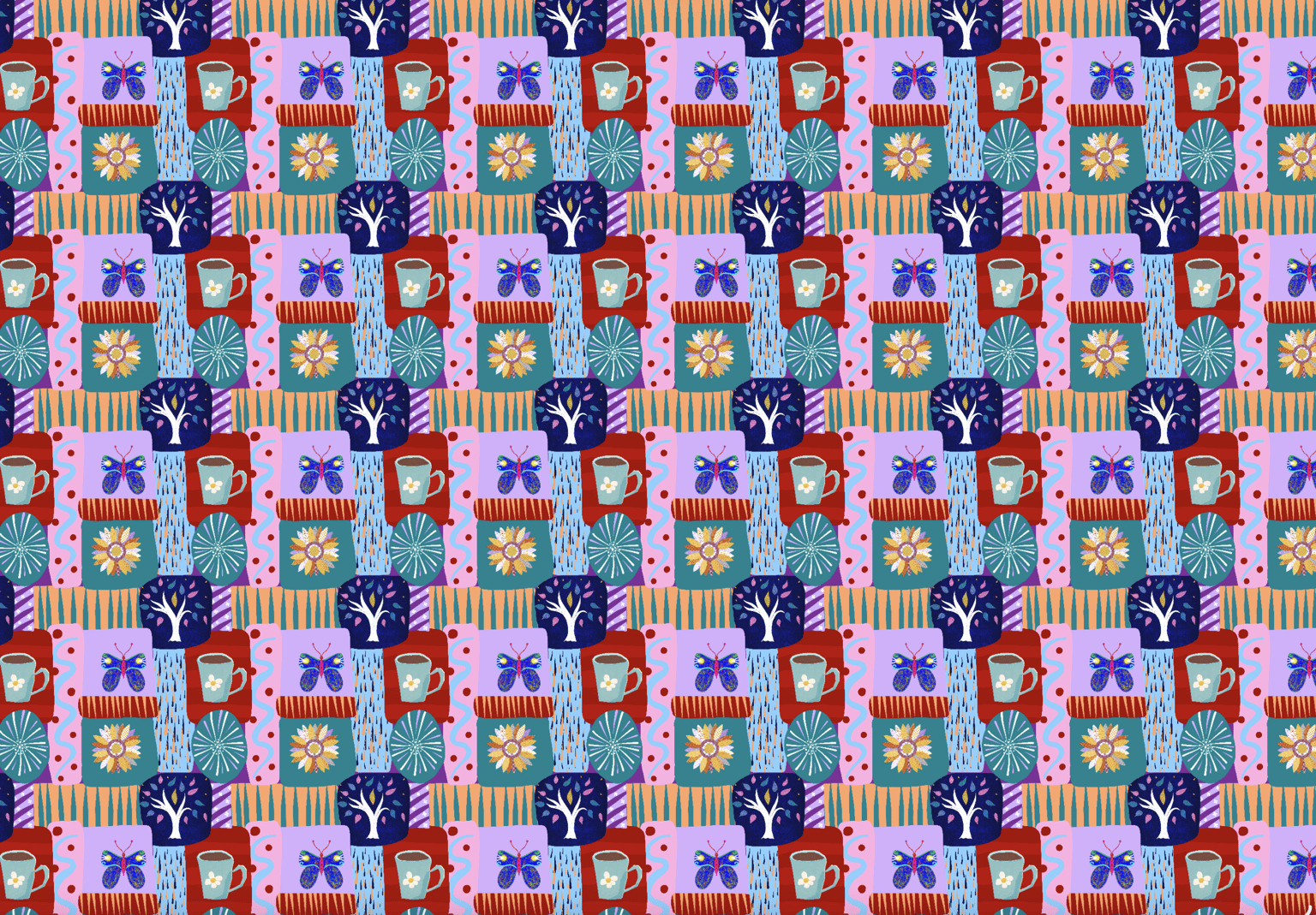 My Patchwork Pattern - image 6 - student project