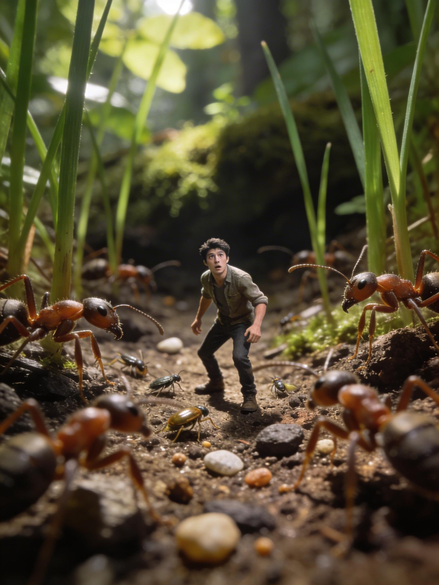 A Human in the World of Ants - image 1 - student project
