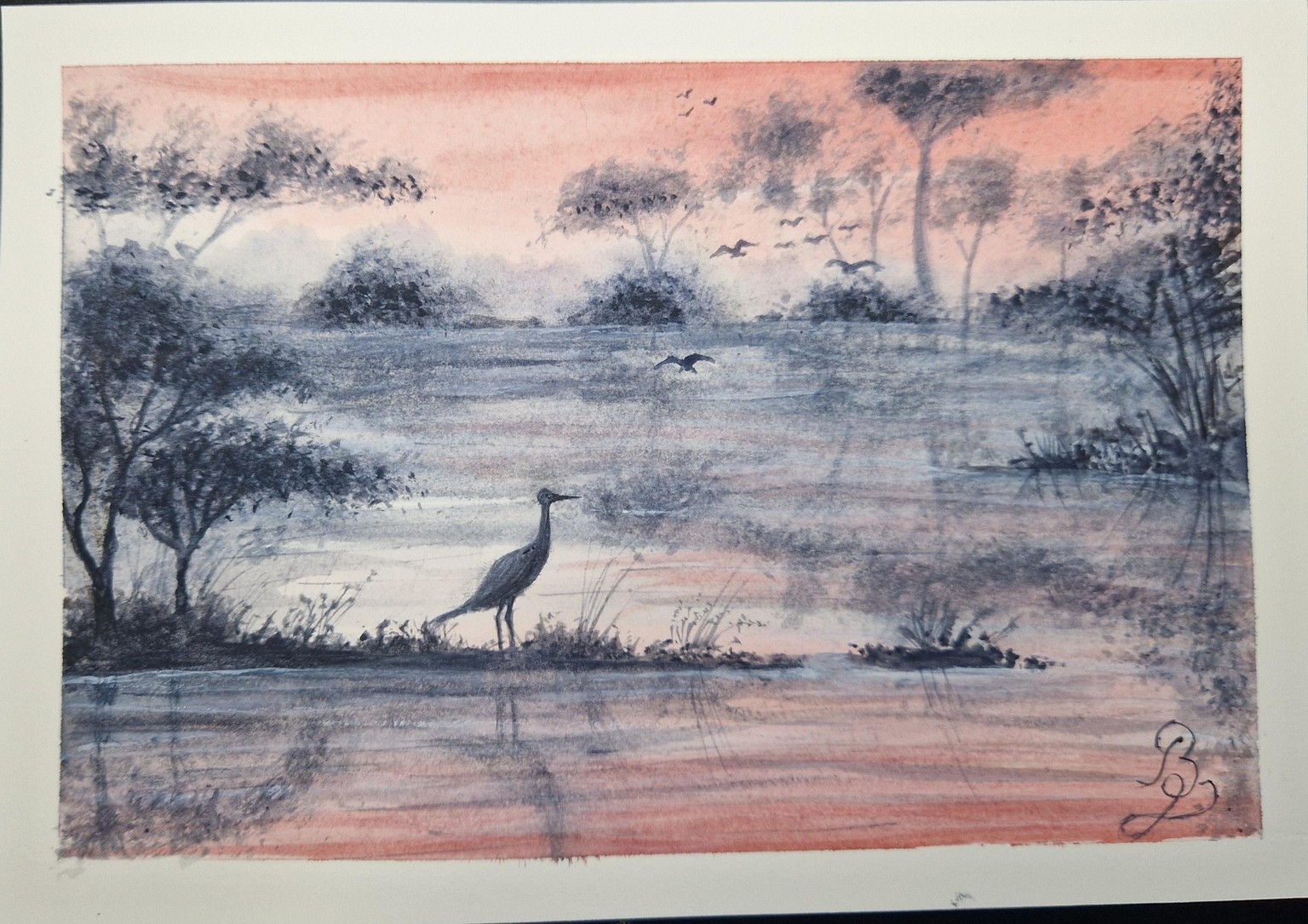 Etang rose - image 1 - student project