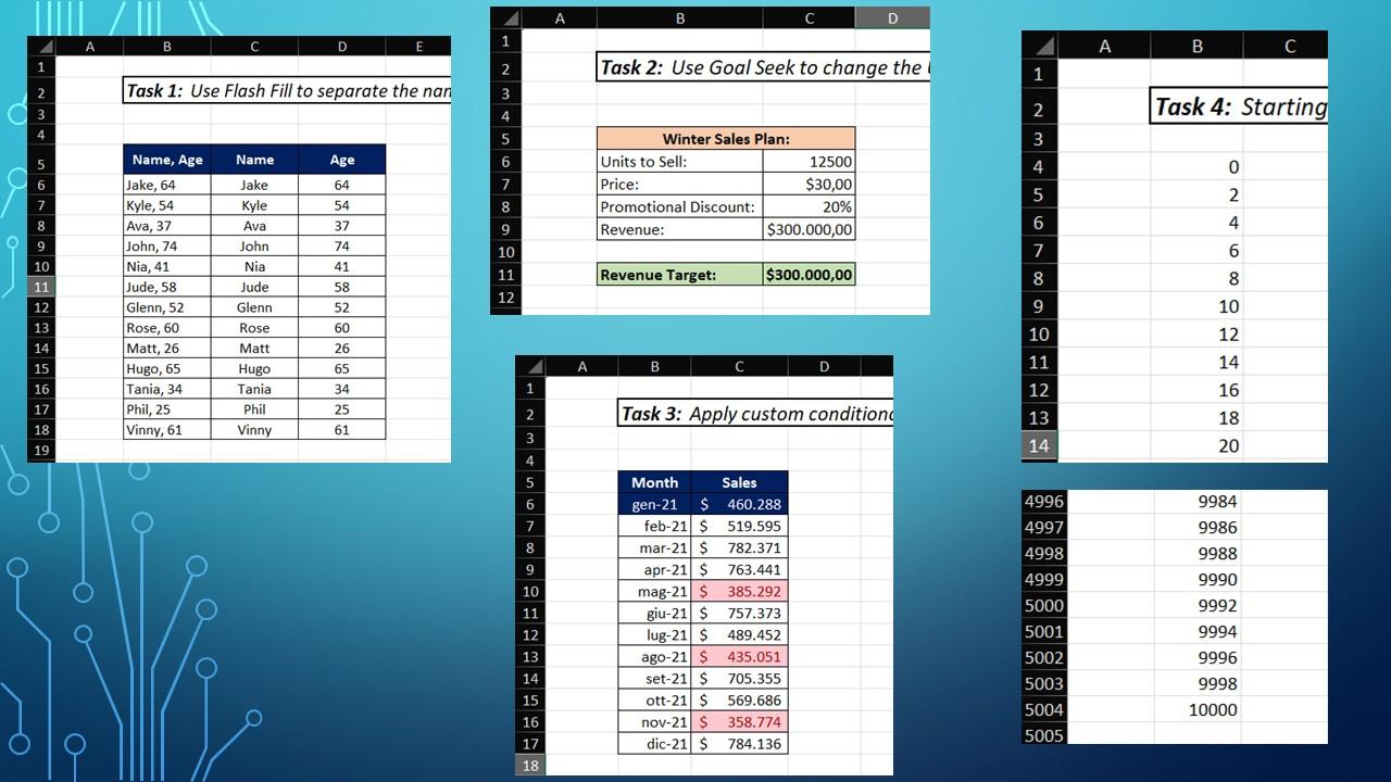 Excel Tips & Tricks project - image 1 - student project