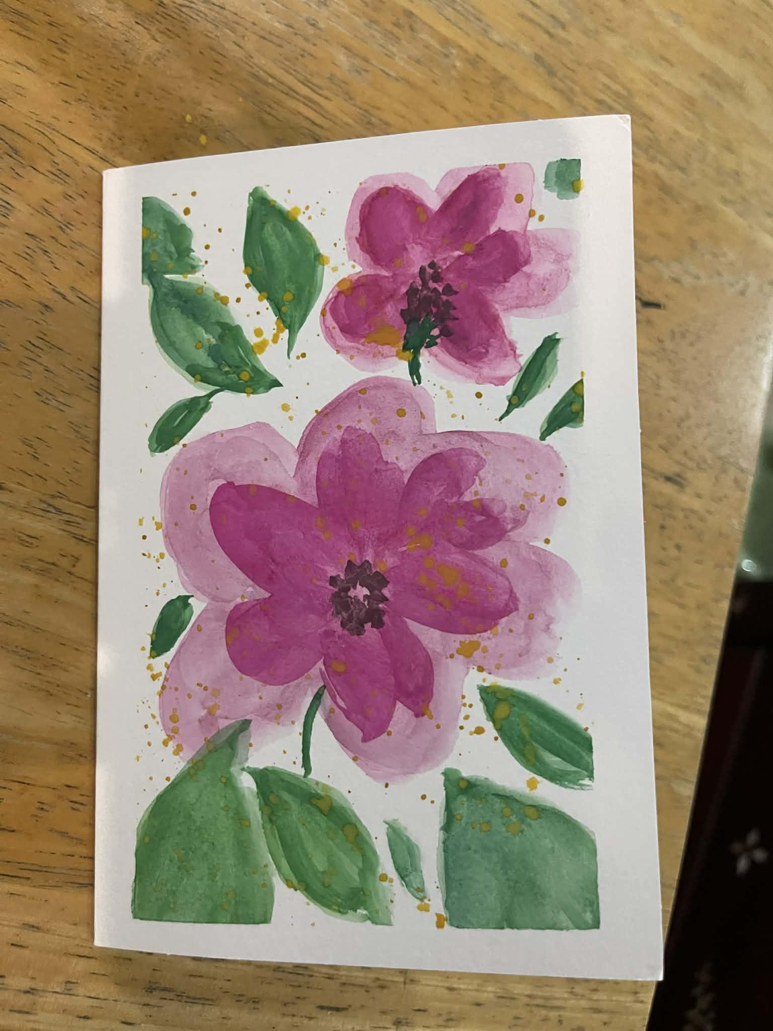 Flower Cards - image 1 - student project
