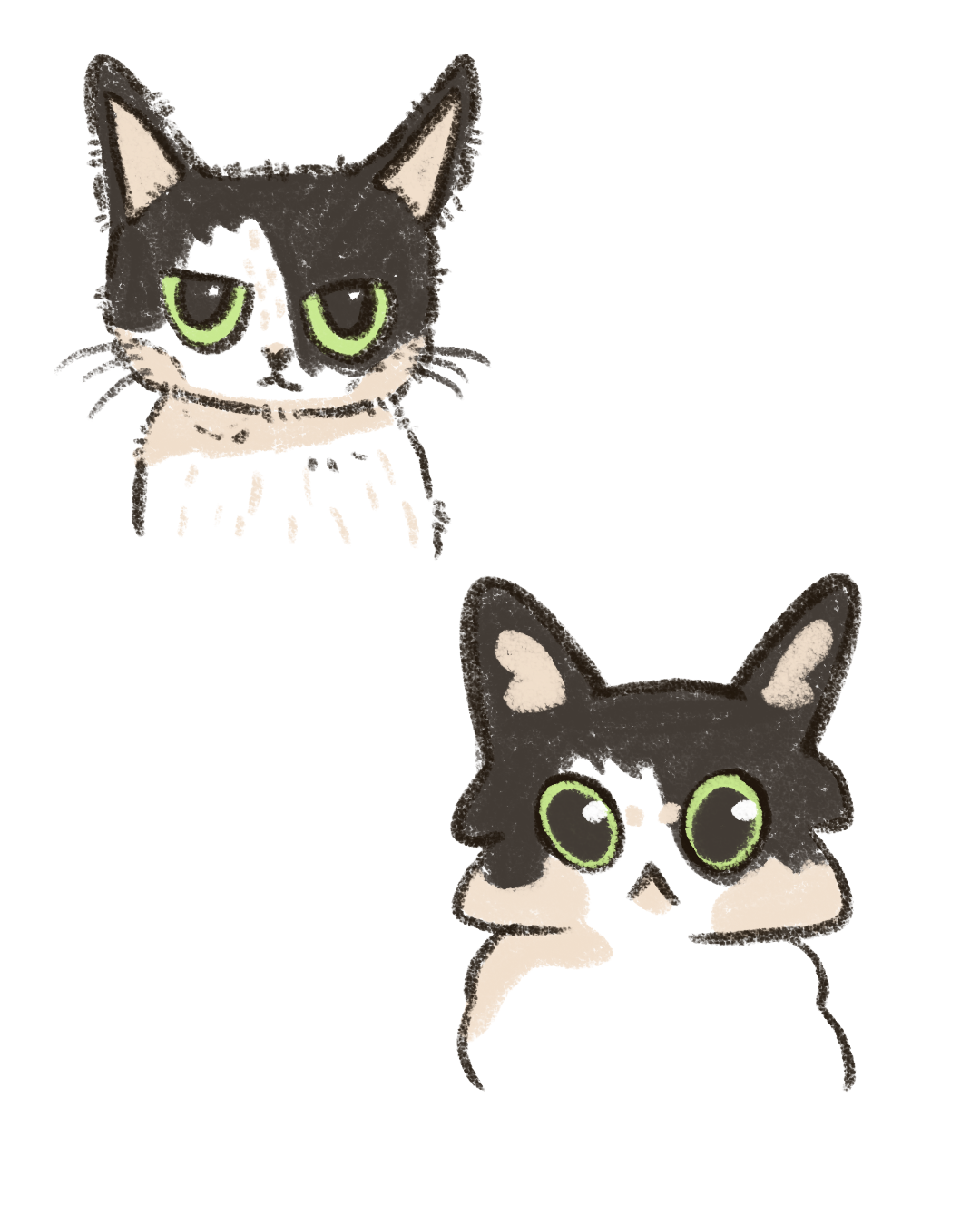 Cute cattos and experimenting styles - image 3 - student project