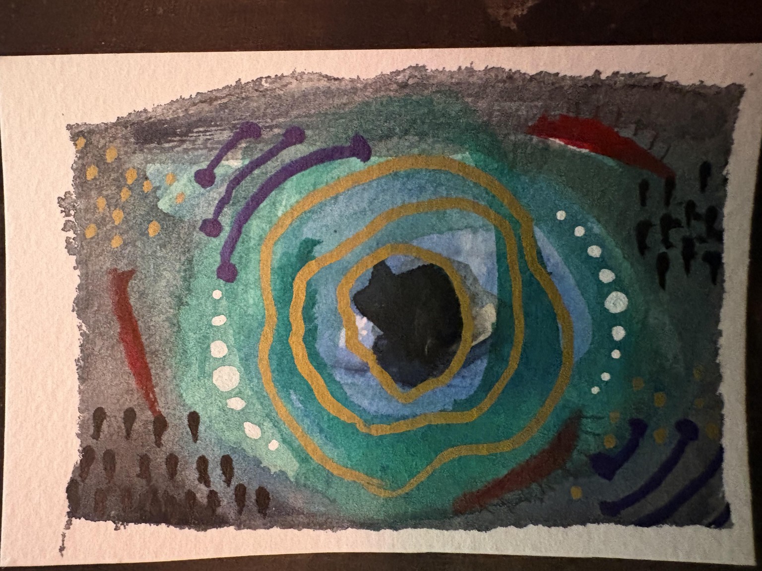 Kadinsky inspired circles - image 5 - student project