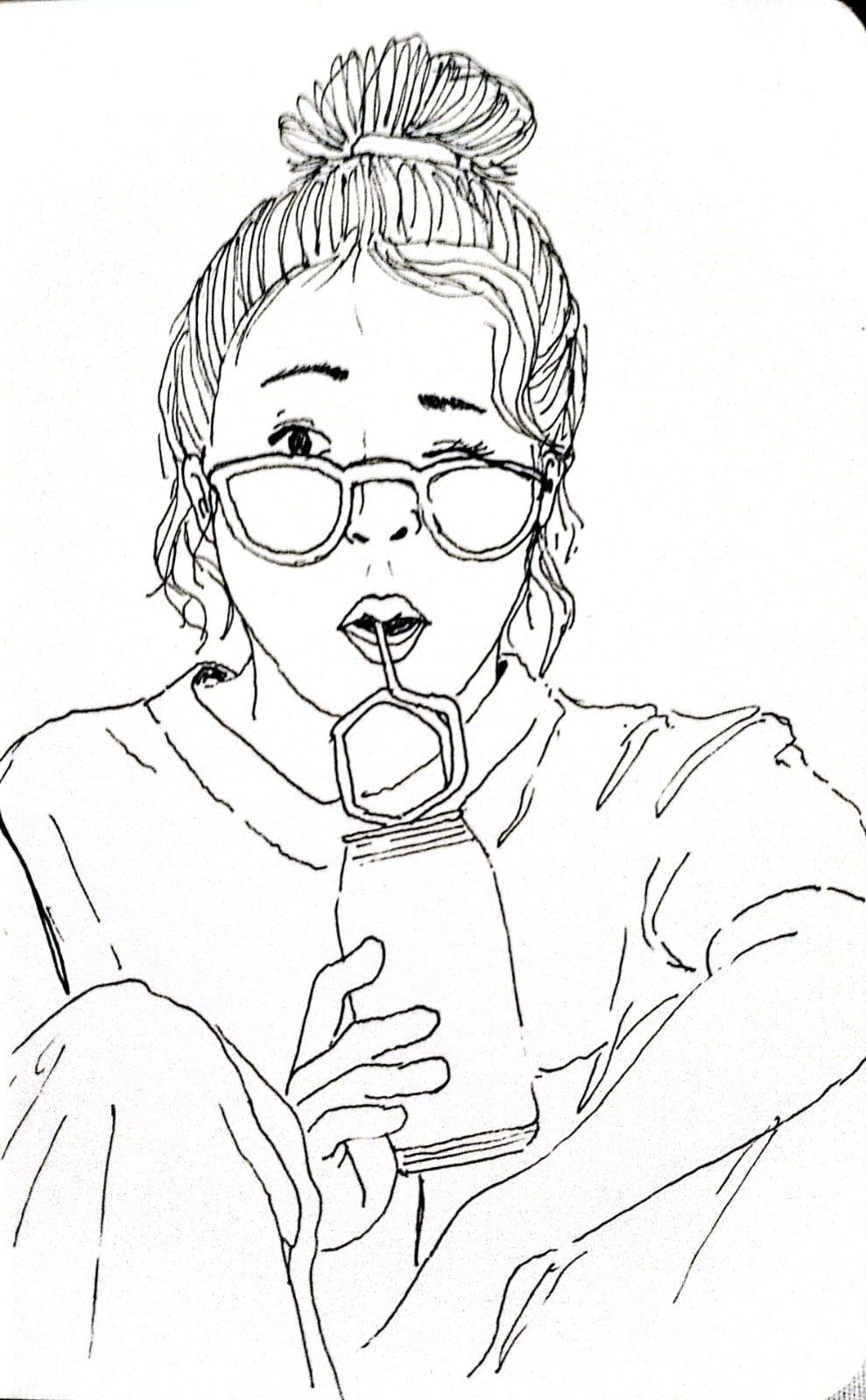 rostro femenino - image 1 - student project