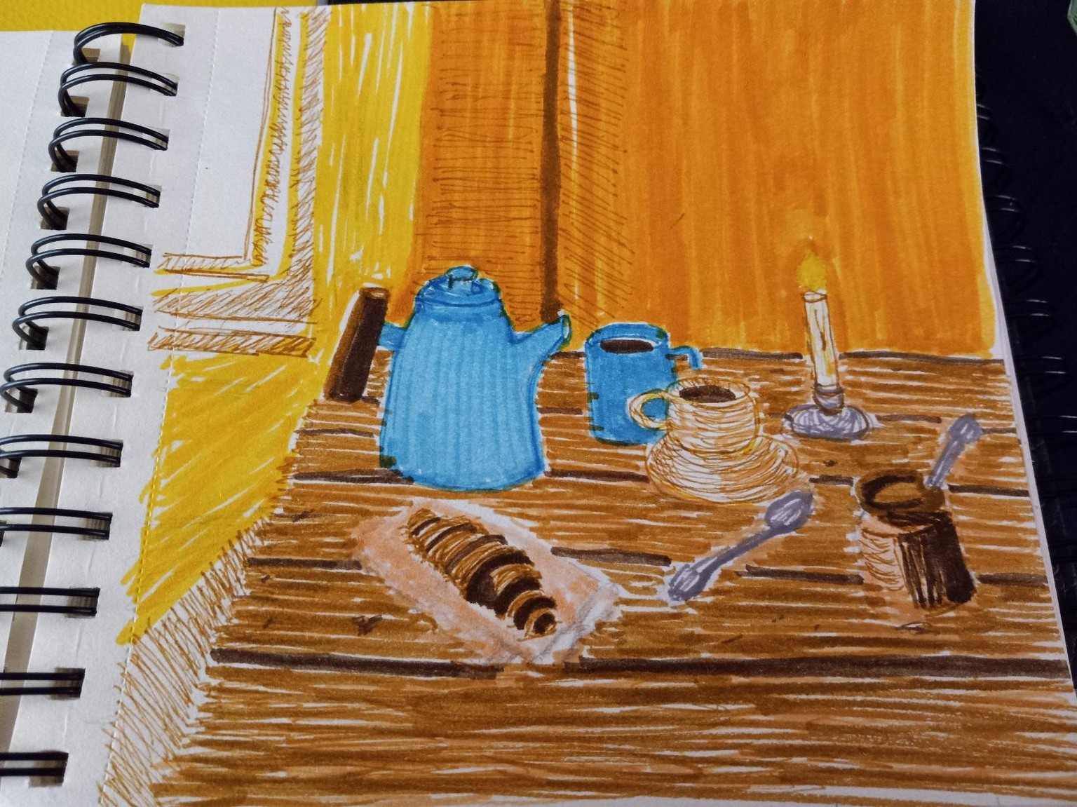 Quick marker sketch - image 1 - student project