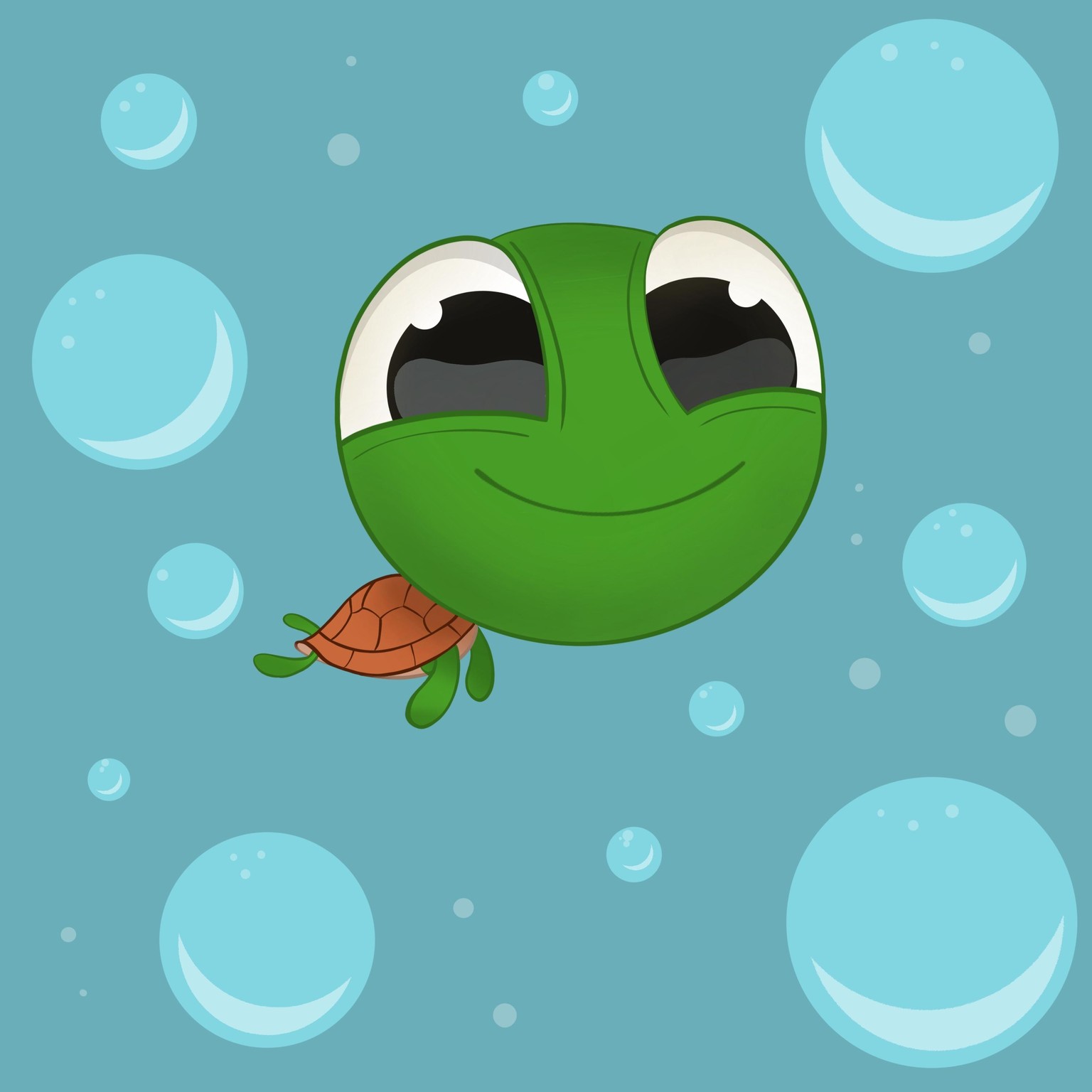 Baby Sea Turtle - image 1 - student project