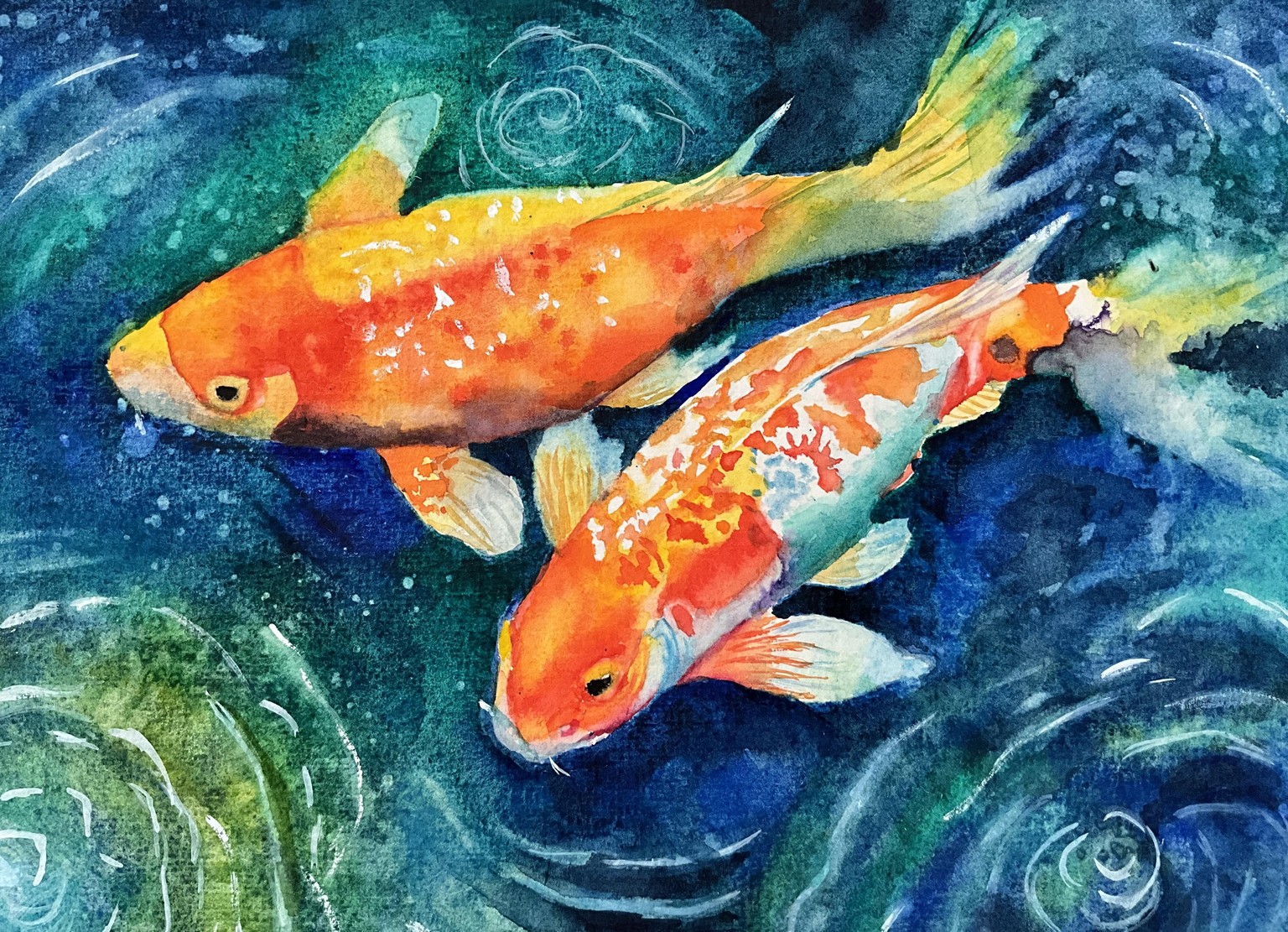 Gail's Koi Fish - image 1 - student project